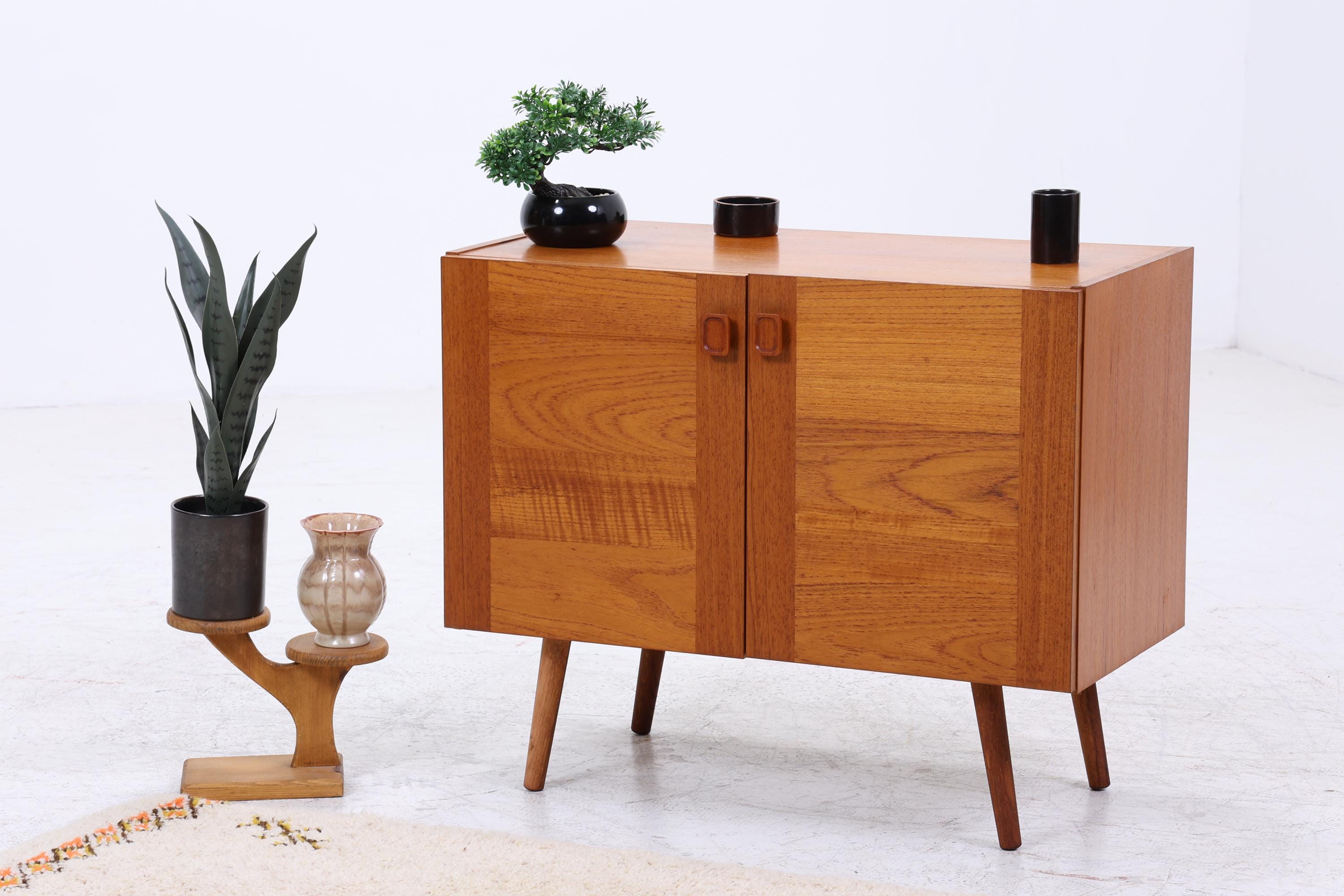 Vintage Teak Kommode | Mid-Century Schrank Danish Design