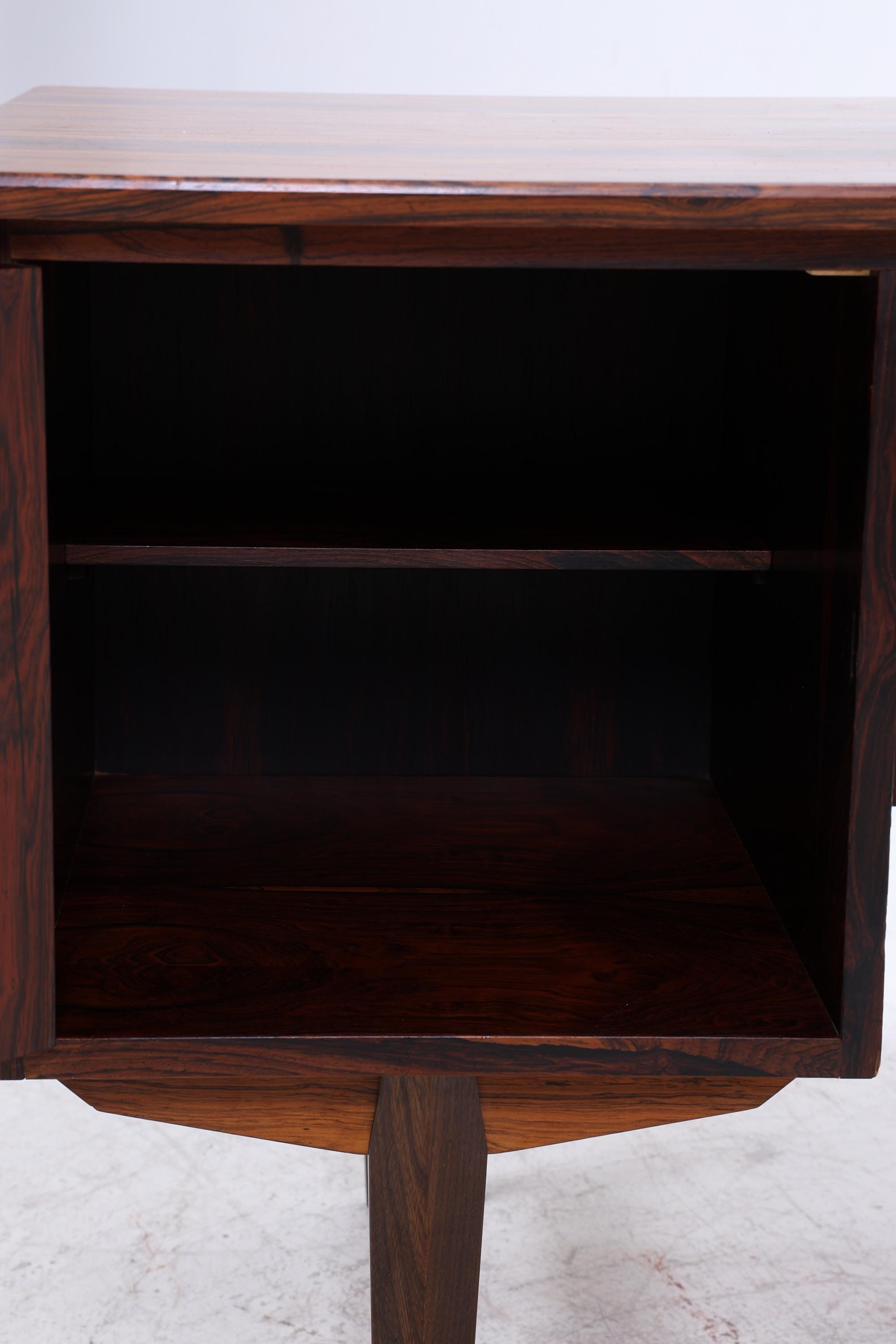 Vintage Palisander Schreibtisch 60er Jahre | Mid Century Danish Modern Desk