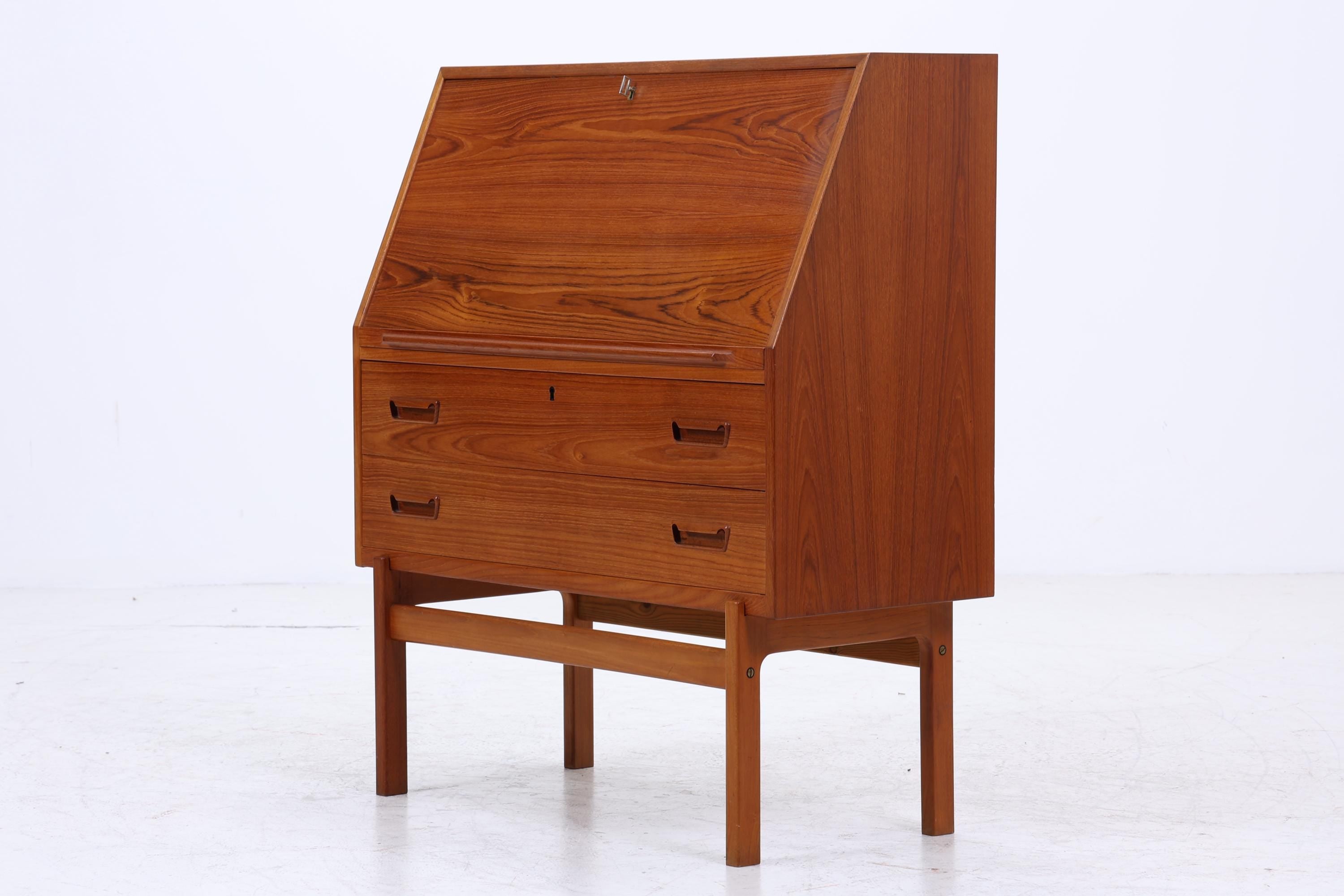 Vintage Teak Sekretär von Arne Wahl Iversen | Mid-Century Danish Design Schreibmöbel