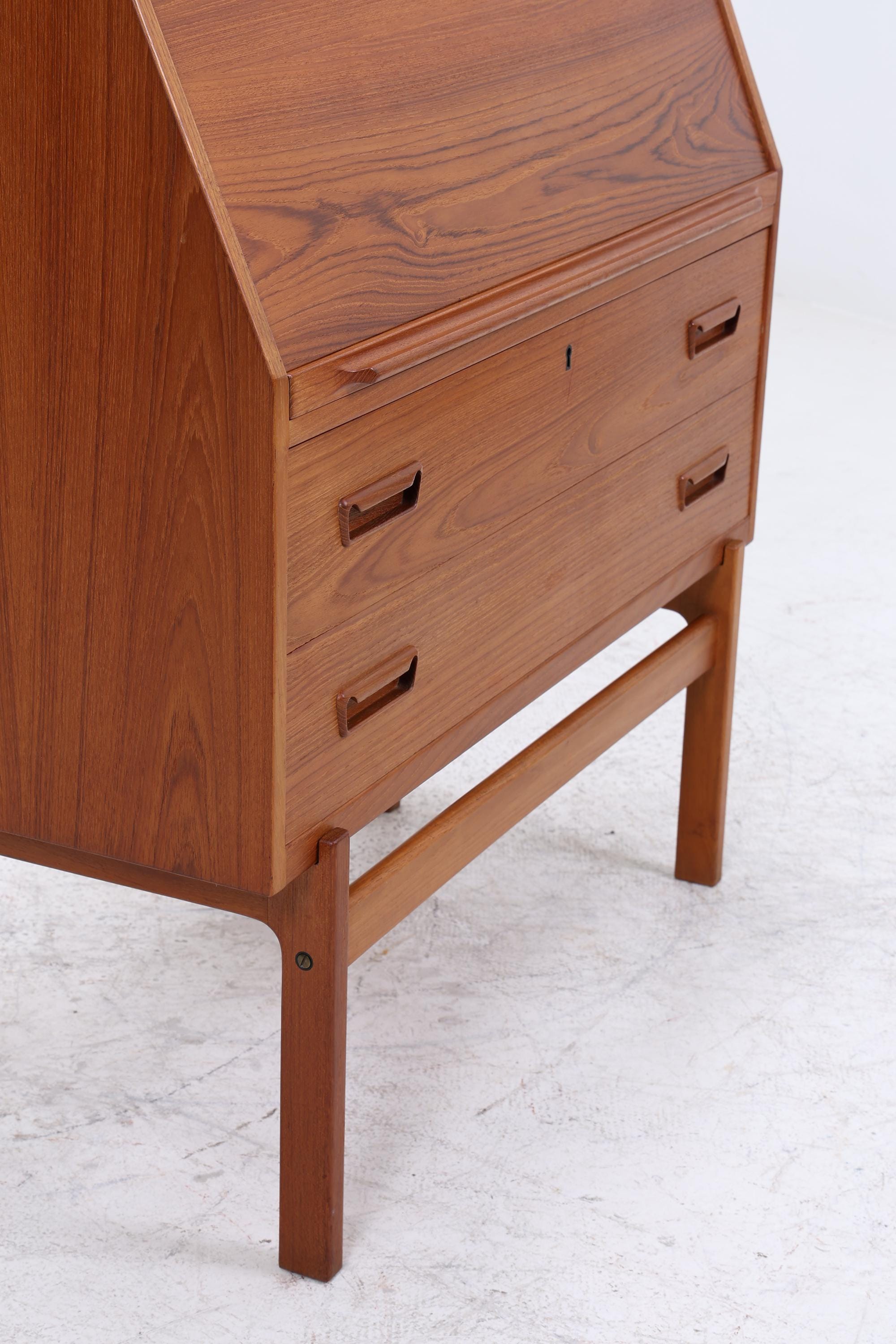 Vintage Teak Sekretär von Arne Wahl Iversen | Mid-Century Danish Design Schreibmöbel