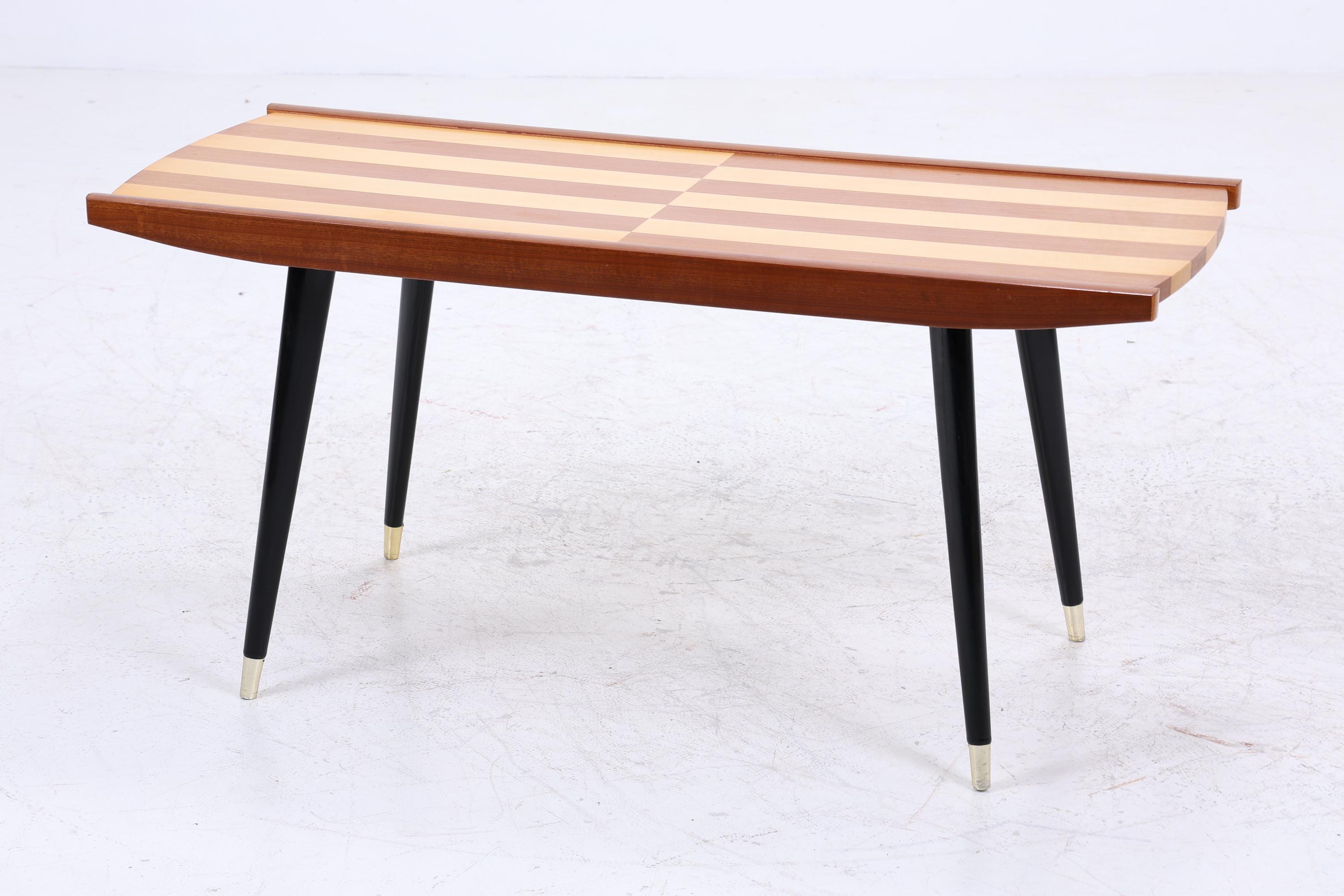 Vintage Couchtisch | Mid Century Beistelltisch 60er Jahre Wohnzimmer