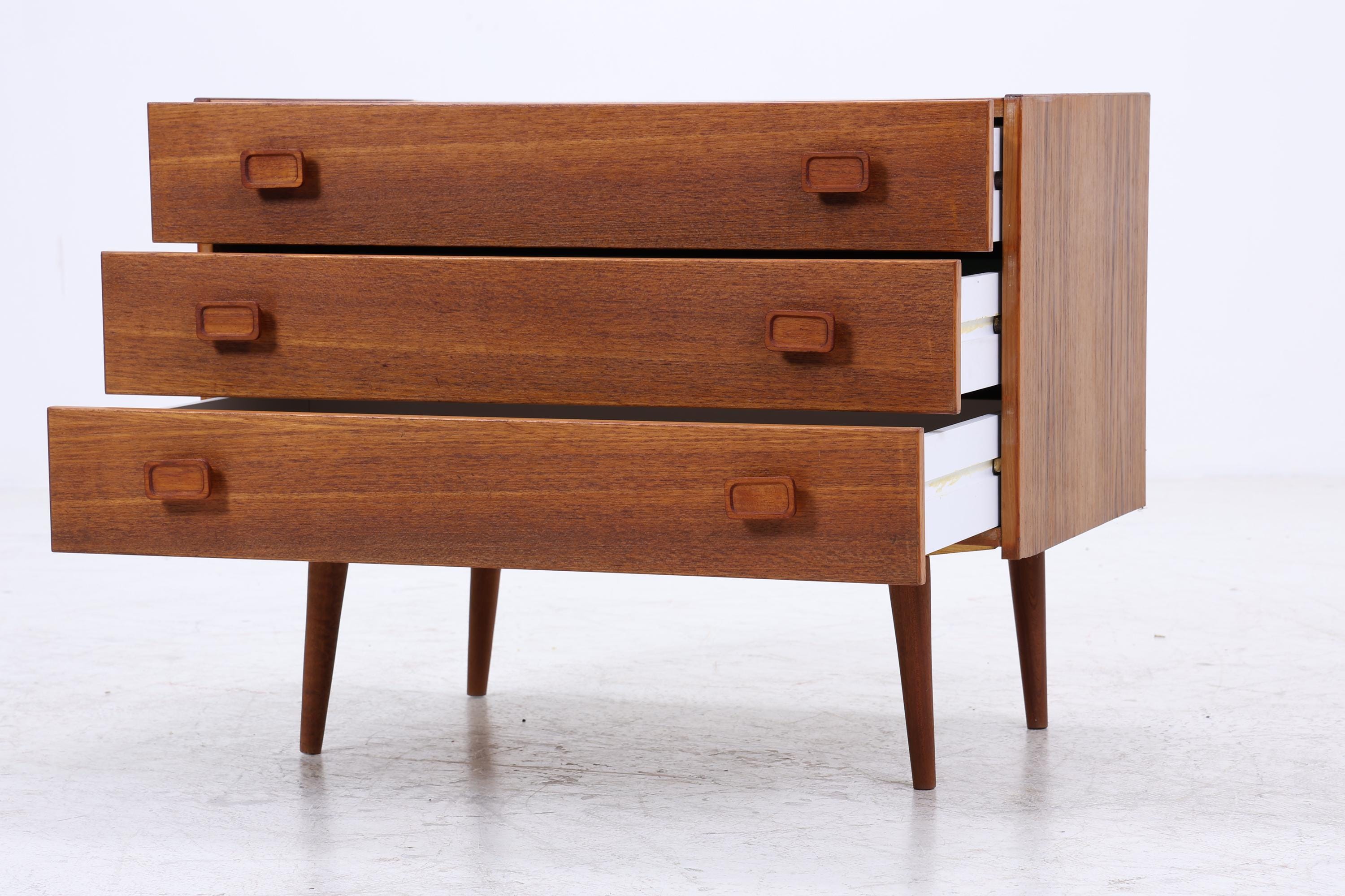 Vintage Teak Kommode | Mid-Century Schubladenkommode