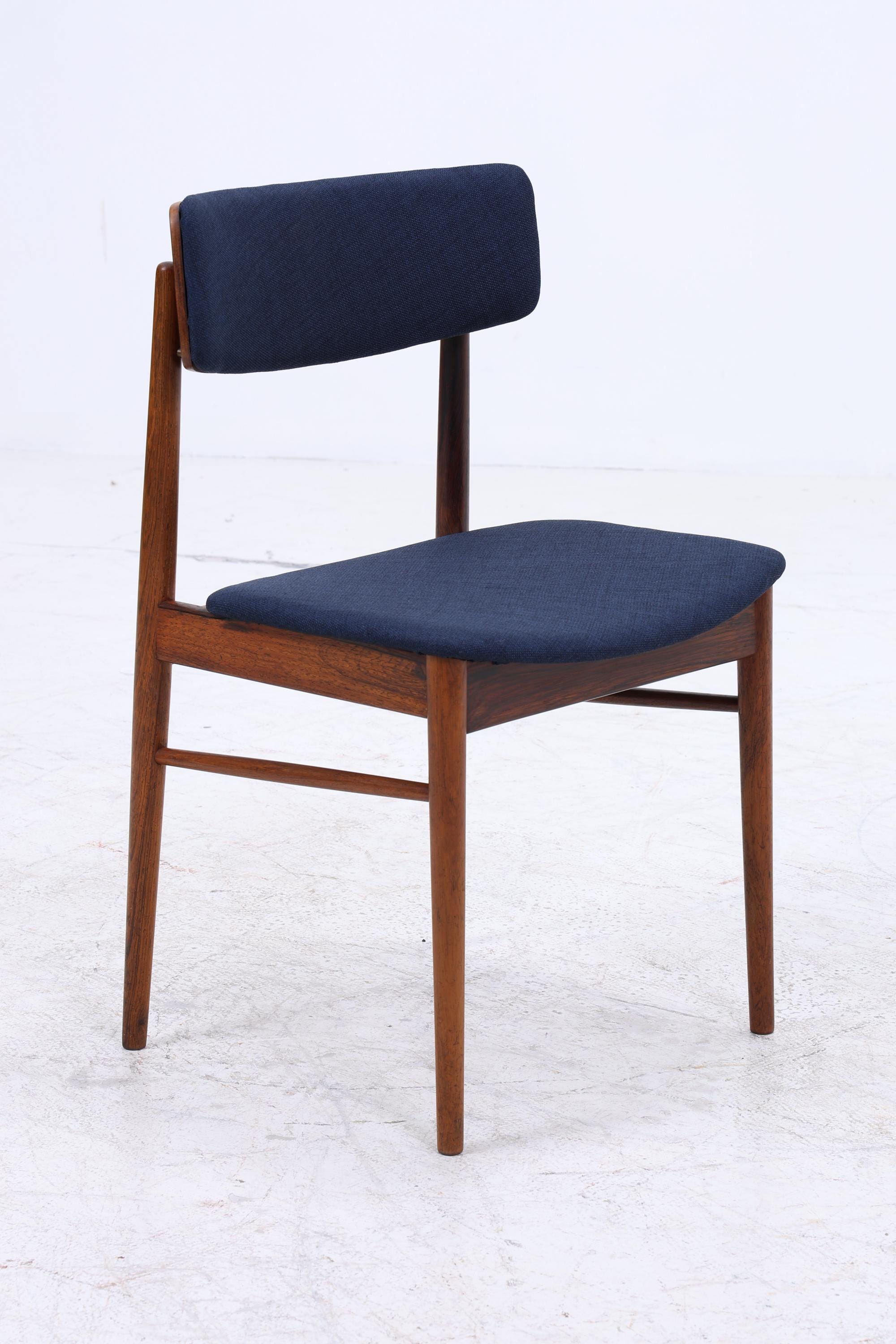 4er Set Palisander Stühle von Sven Chrobat für Sax | Mid Century Design Stuhl | Vintage Designer