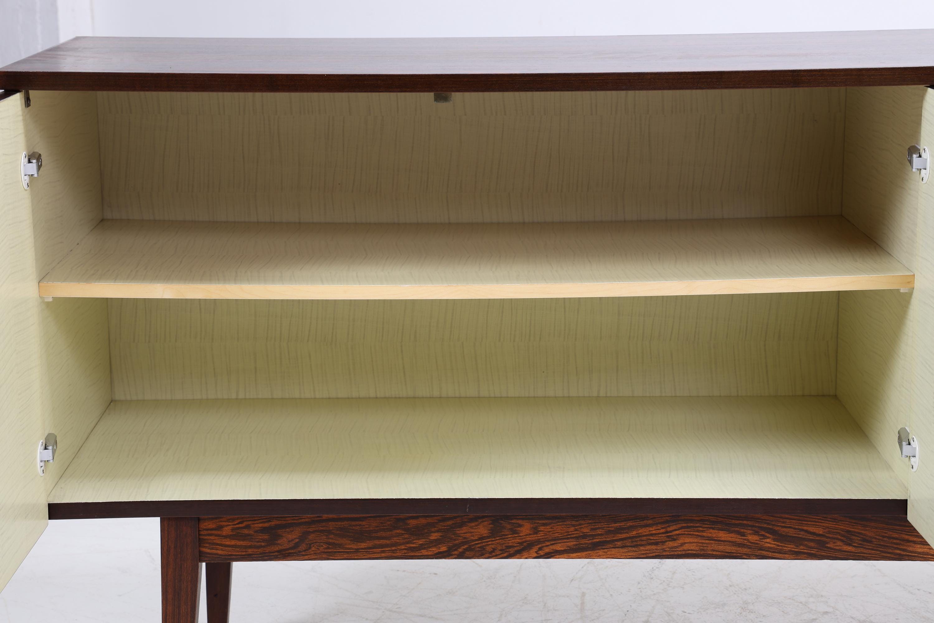Vintage Palisander Sideboard | Mid Century Schrank 60er 70er Jahre