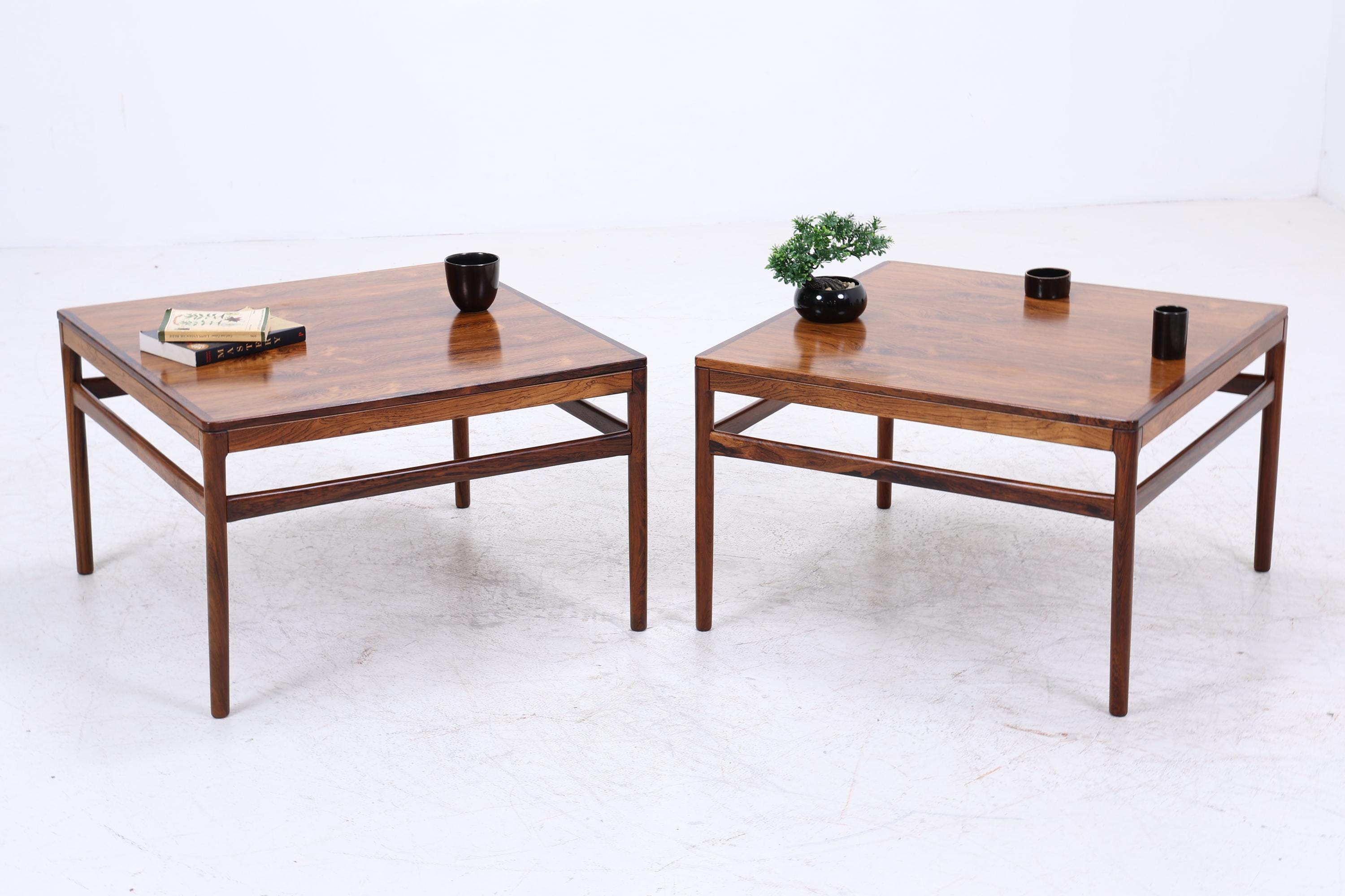 Vintage Palisander Couchtisch | Mid Century Beistelltisch | Danish Design 60er Jahre