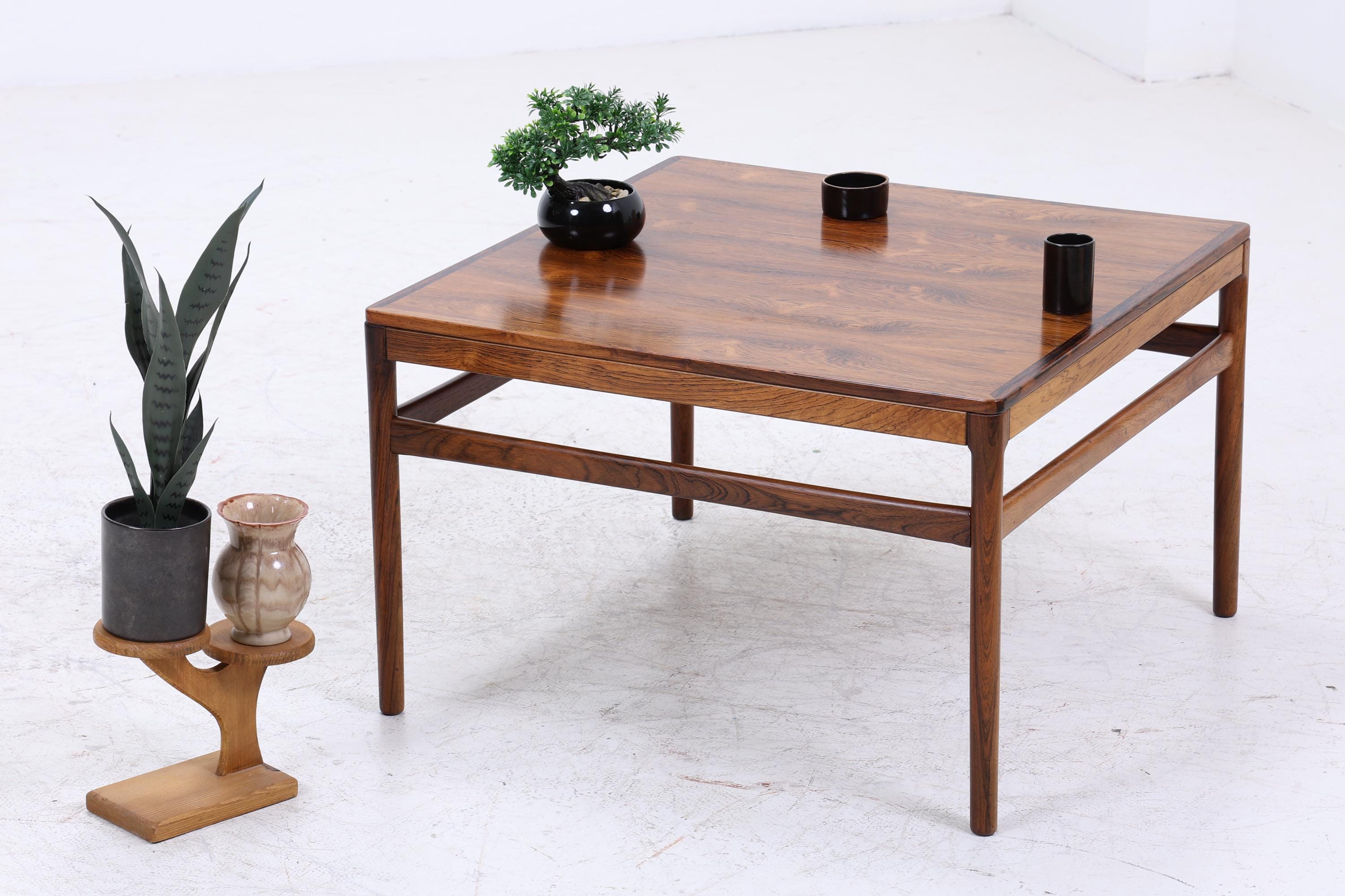 Vintage Palisander Couchtisch | Mid Century Beistelltisch | Danish Design 60er Jahre