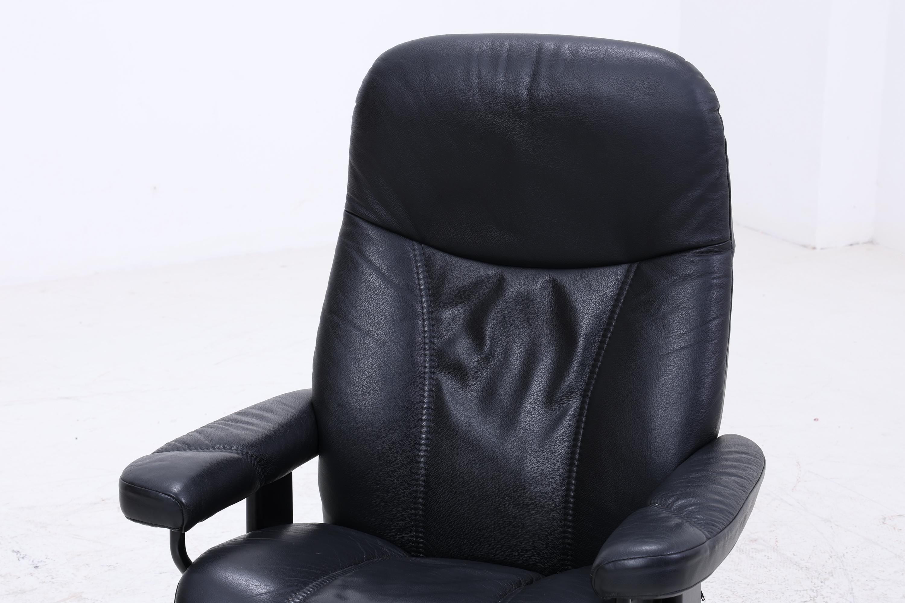 Stressless Relaxsessel Consul mit Hocker | Leder Sessel Relaxfunktion
