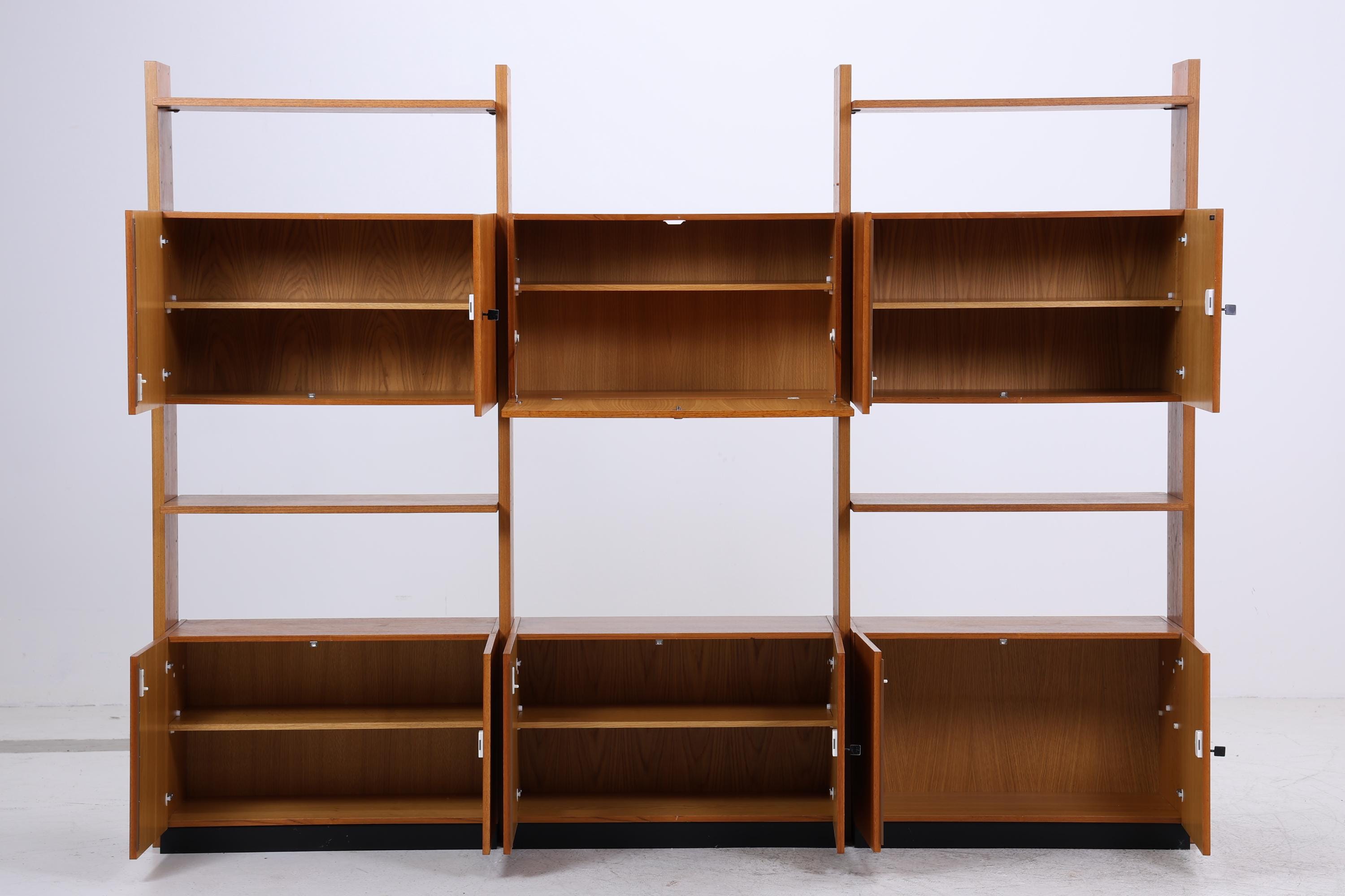 Vintage Wohnwand | Musterring Systemmöbel modular Mid Century Regal Schrankwand 60er Jahre