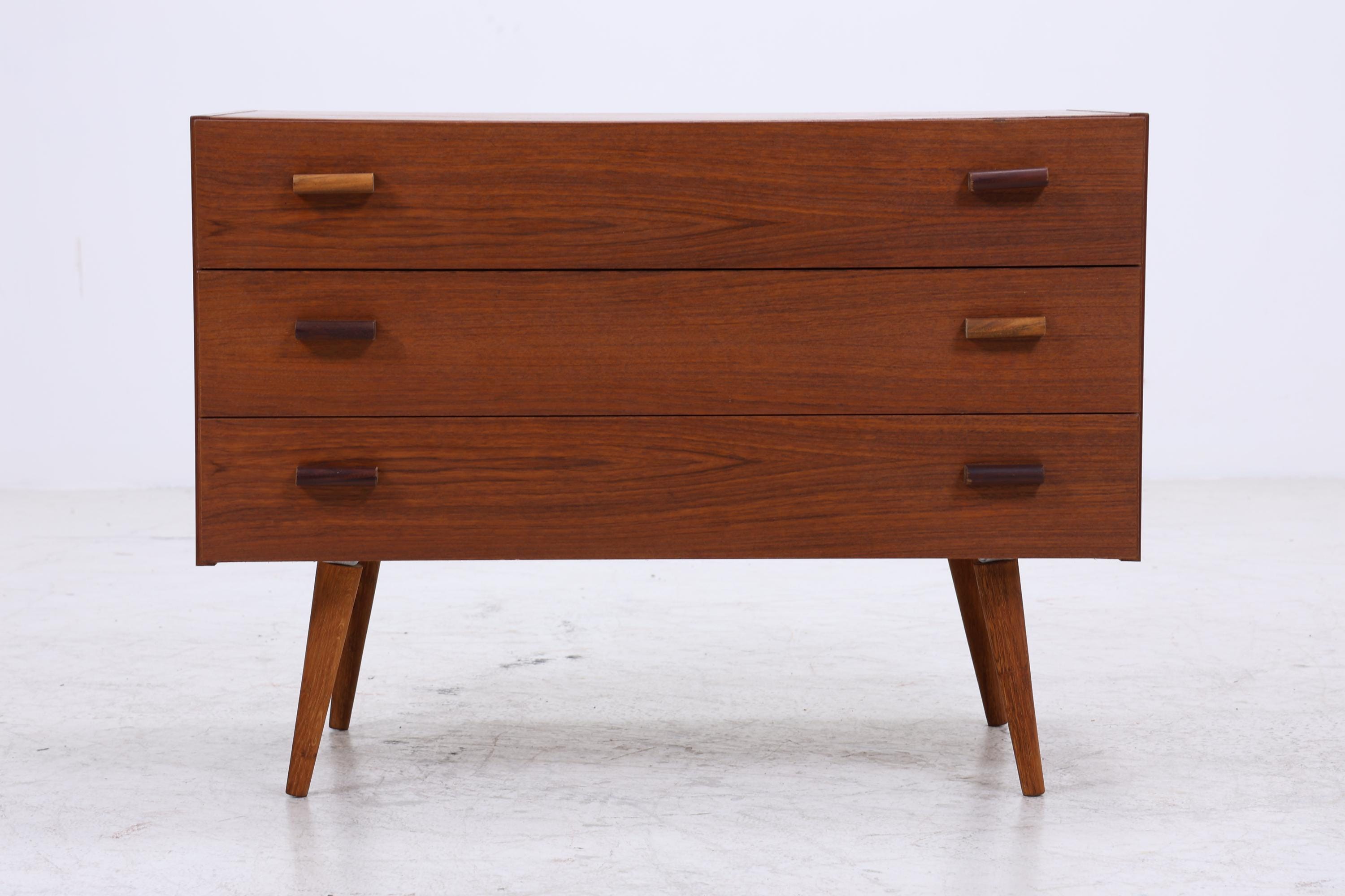 Vintage Teak Kommode | Mid-Century Schubladenkommode