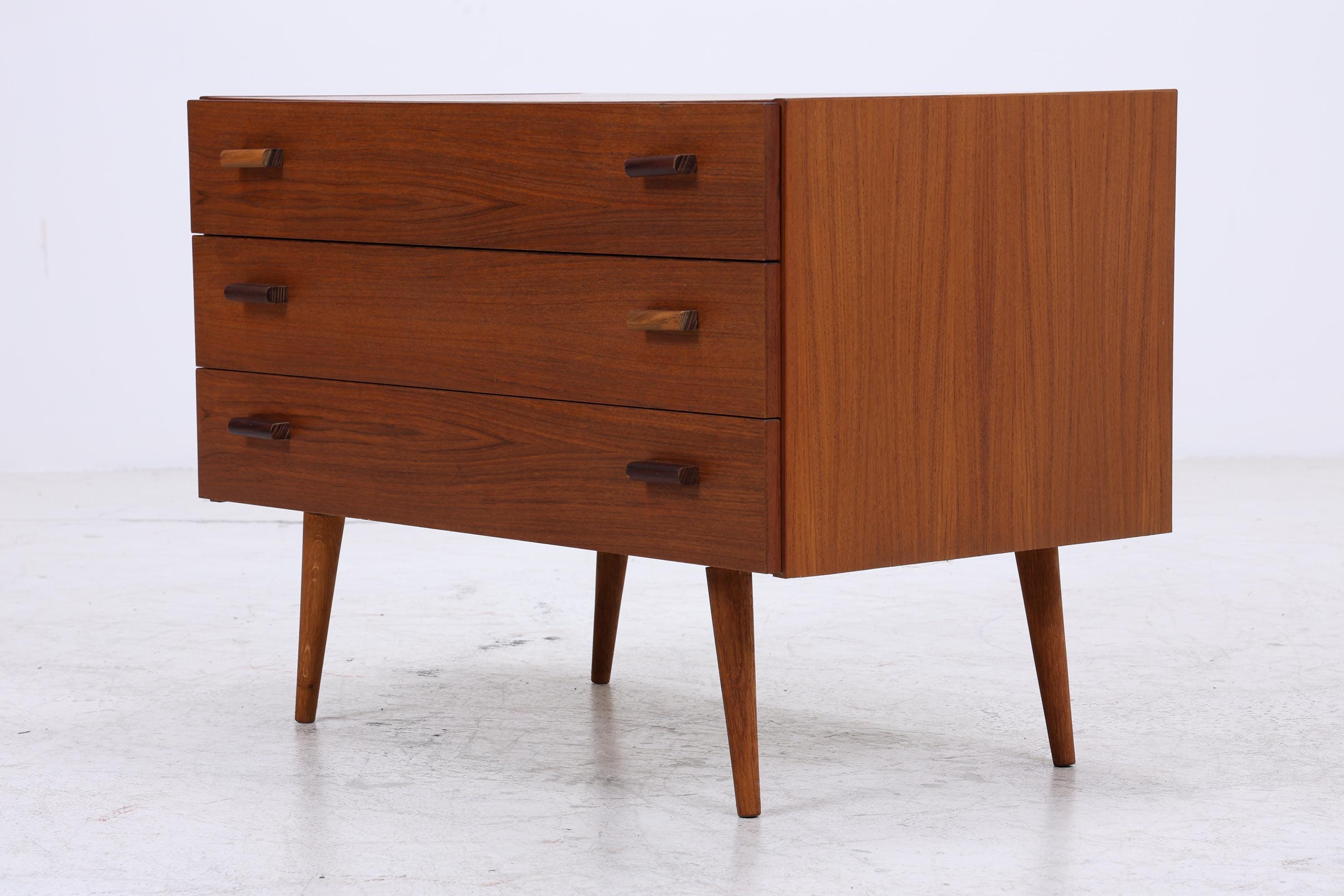 Vintage Teak Kommode | Mid-Century Schubladenkommode
