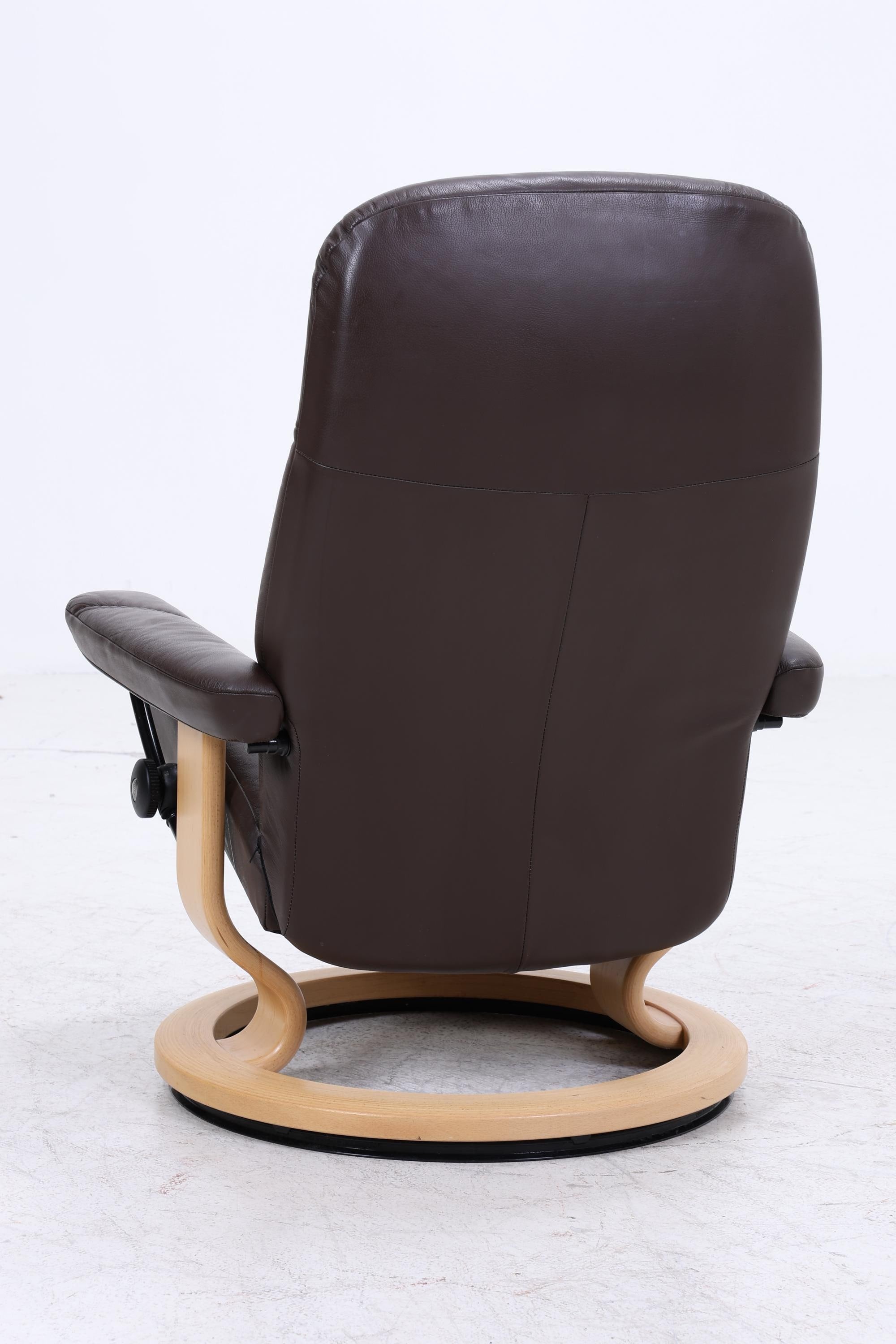 Stressless Relaxsessel Consul mit Hocker | Leder Sessel Relaxfunktion
