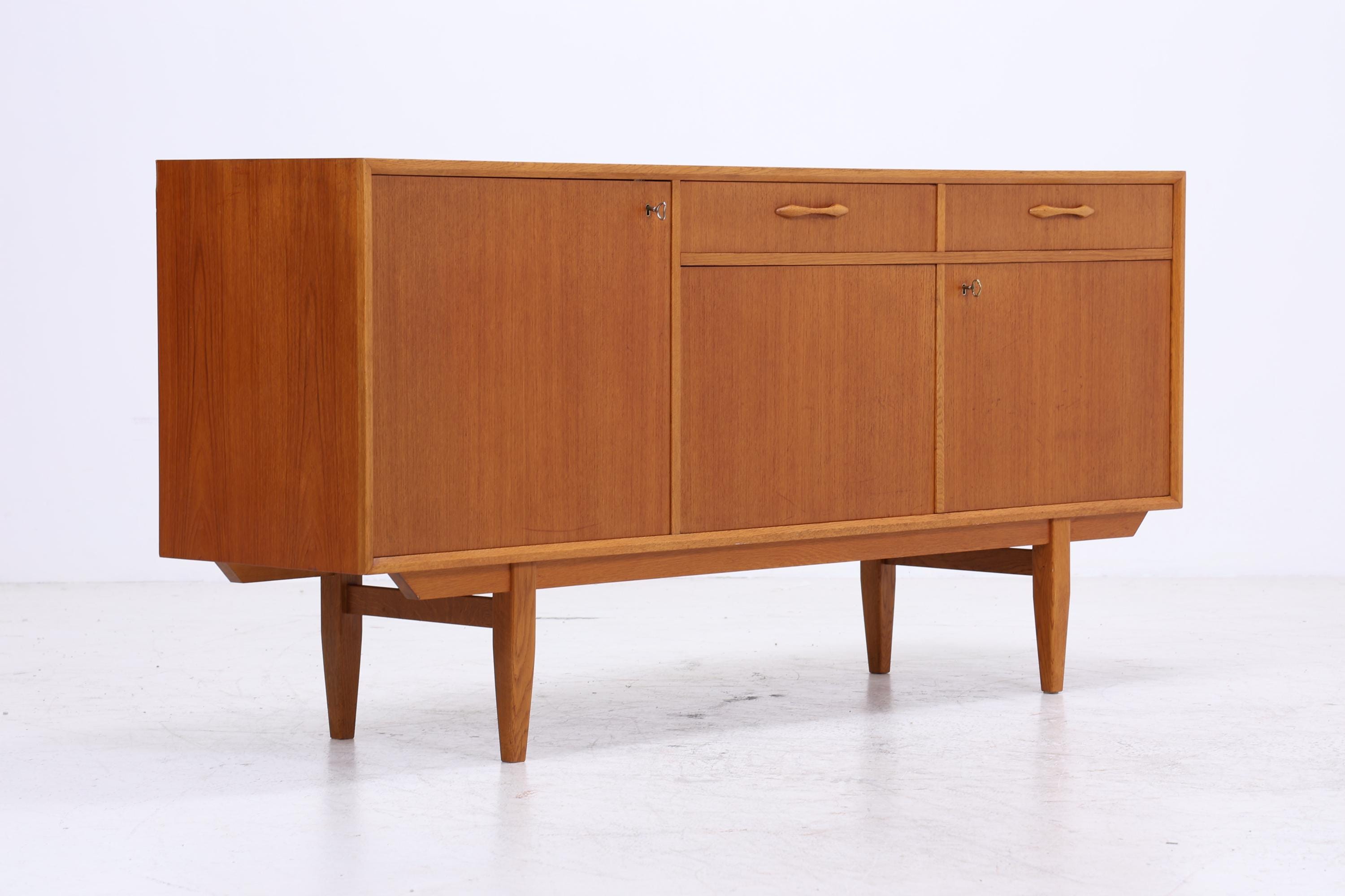 Vintage Teak Sideboard | Danish Design Mid Century Anrichte 1960er
