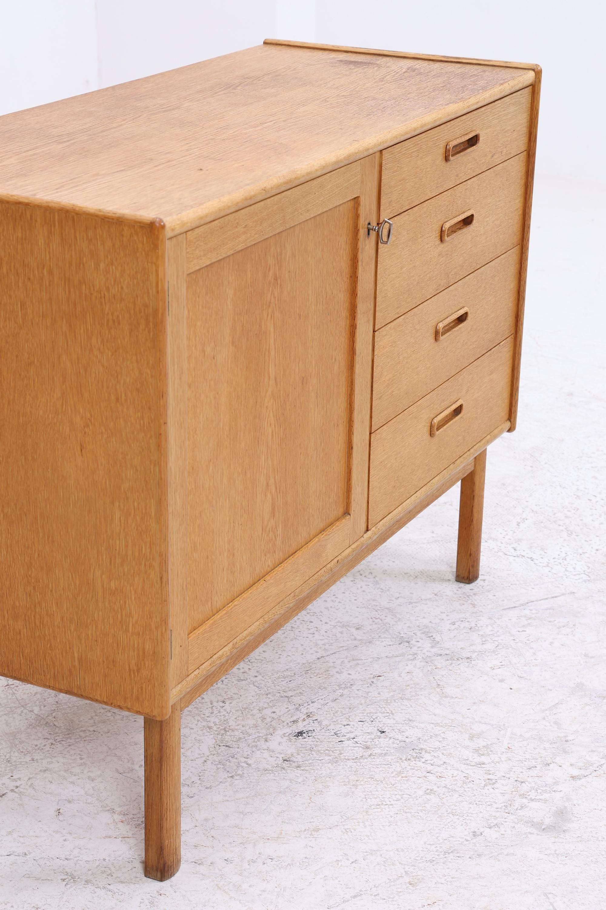 Vintage Schubladen Kommode | Mid Century Schubladen Schrank | Danish Design 60er Jahre