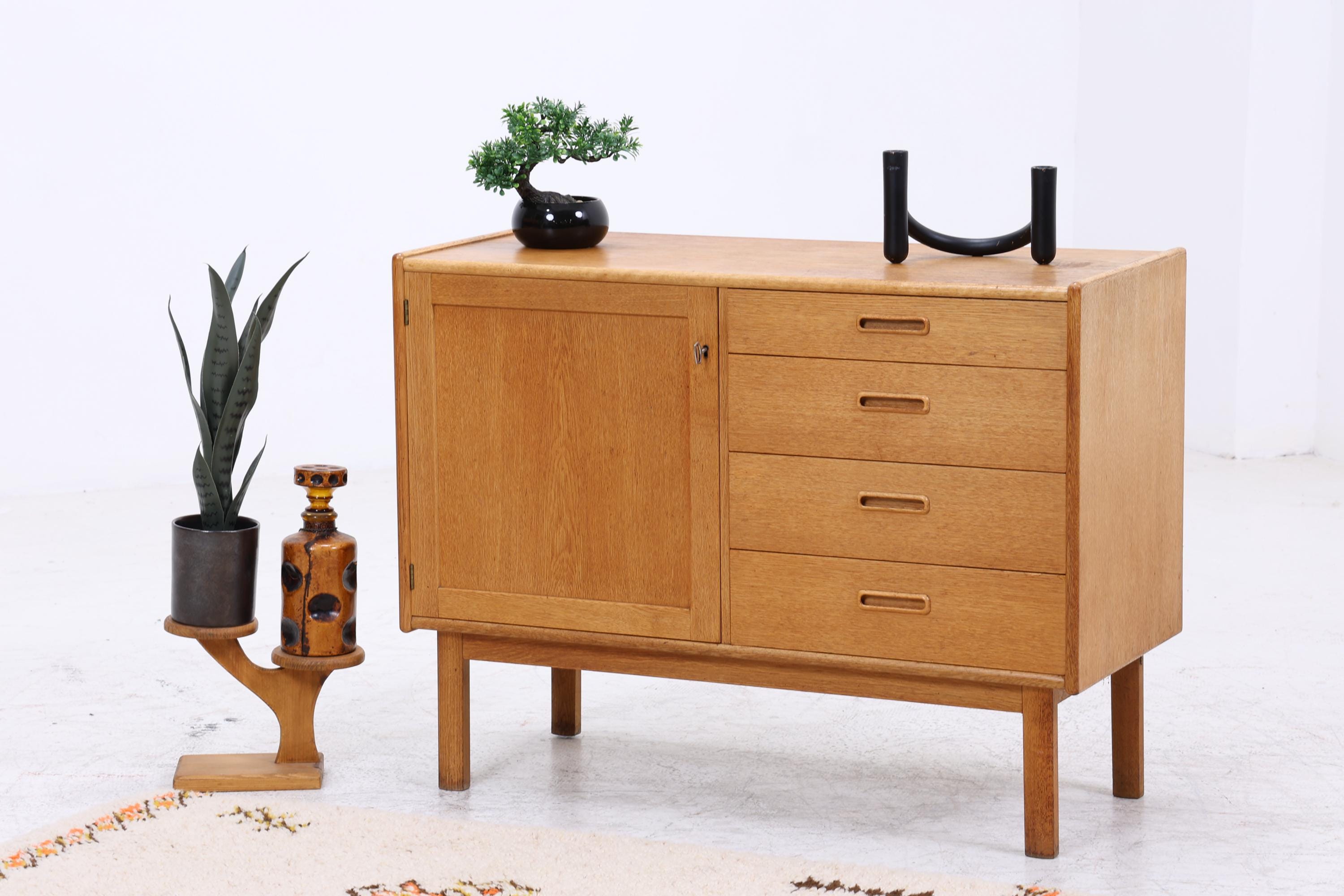 Vintage Schubladen Kommode | Mid Century Schubladen Schrank | Danish Design 60er Jahre