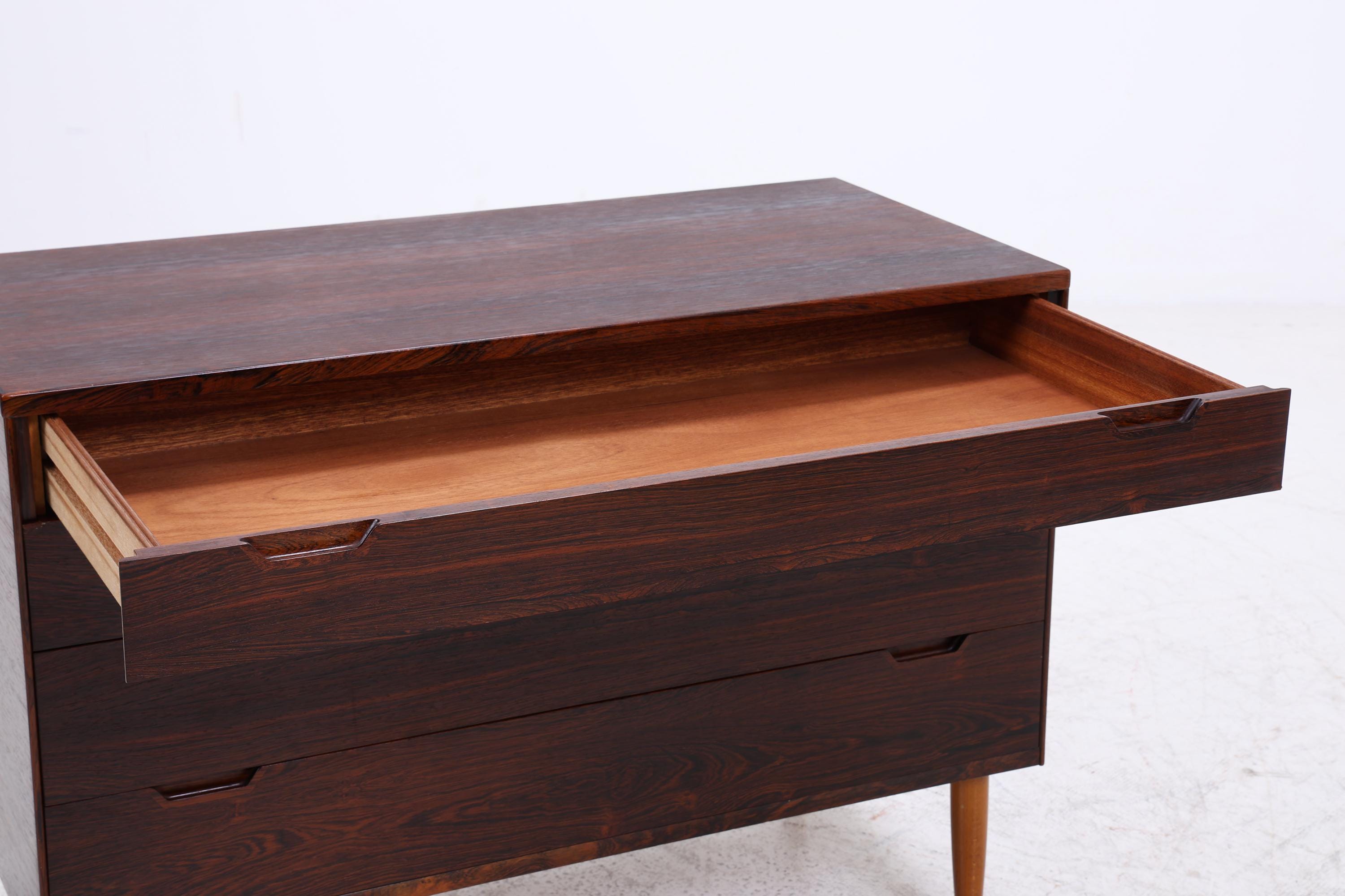 Vintage Palisander Kommode | Mid-Century Schubladen Kommode