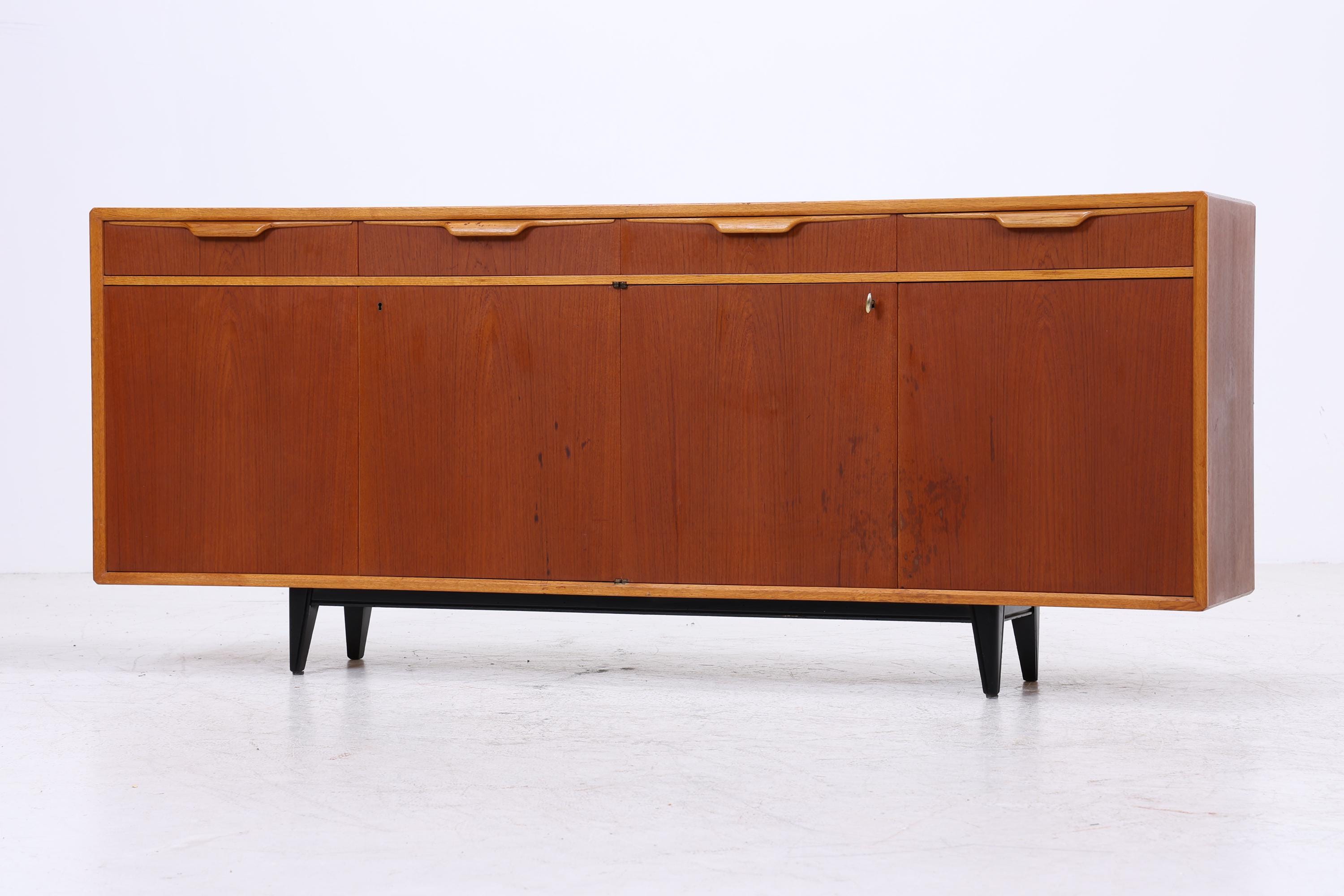 Vintage Teak Sideboard | Danish Design Mid Century Anrichte 1960er