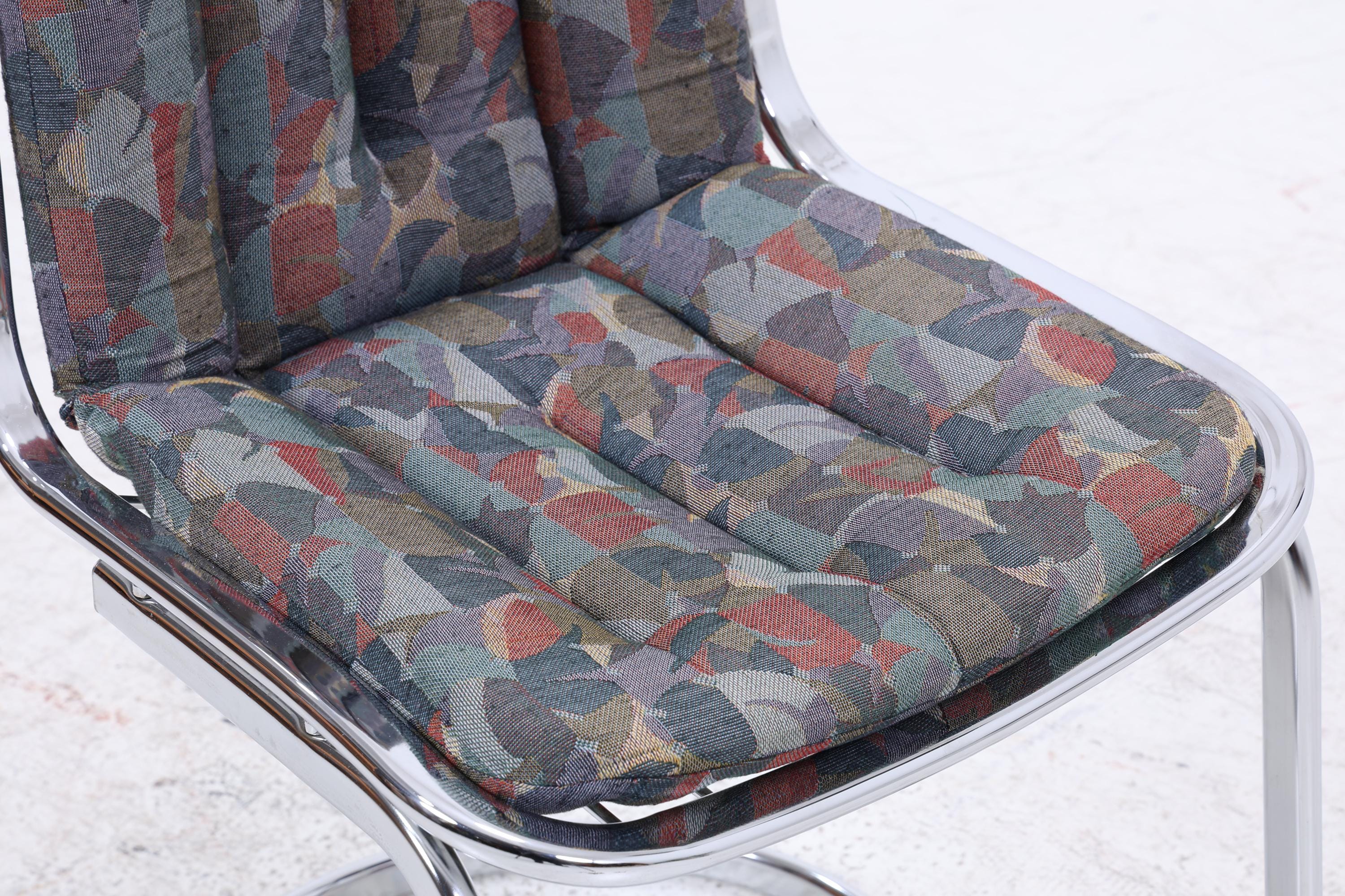 2er Set Freischwinger von GASTONE RINALDI | Mid Century Designklassiker | Vintage Stuhl | Retro Stuhl