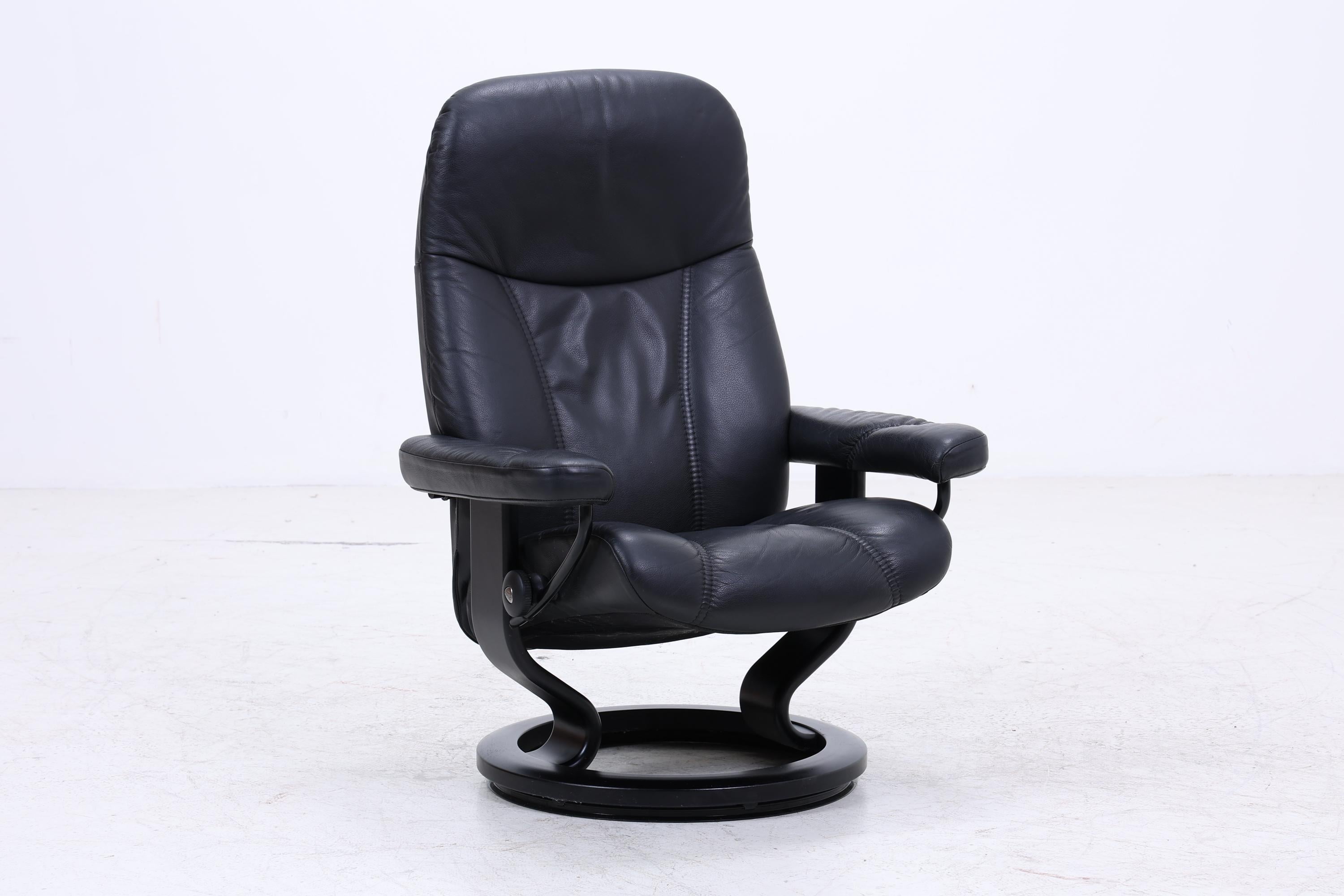 Stressless Relaxsessel Consul mit Hocker | Leder Sessel Relaxfunktion