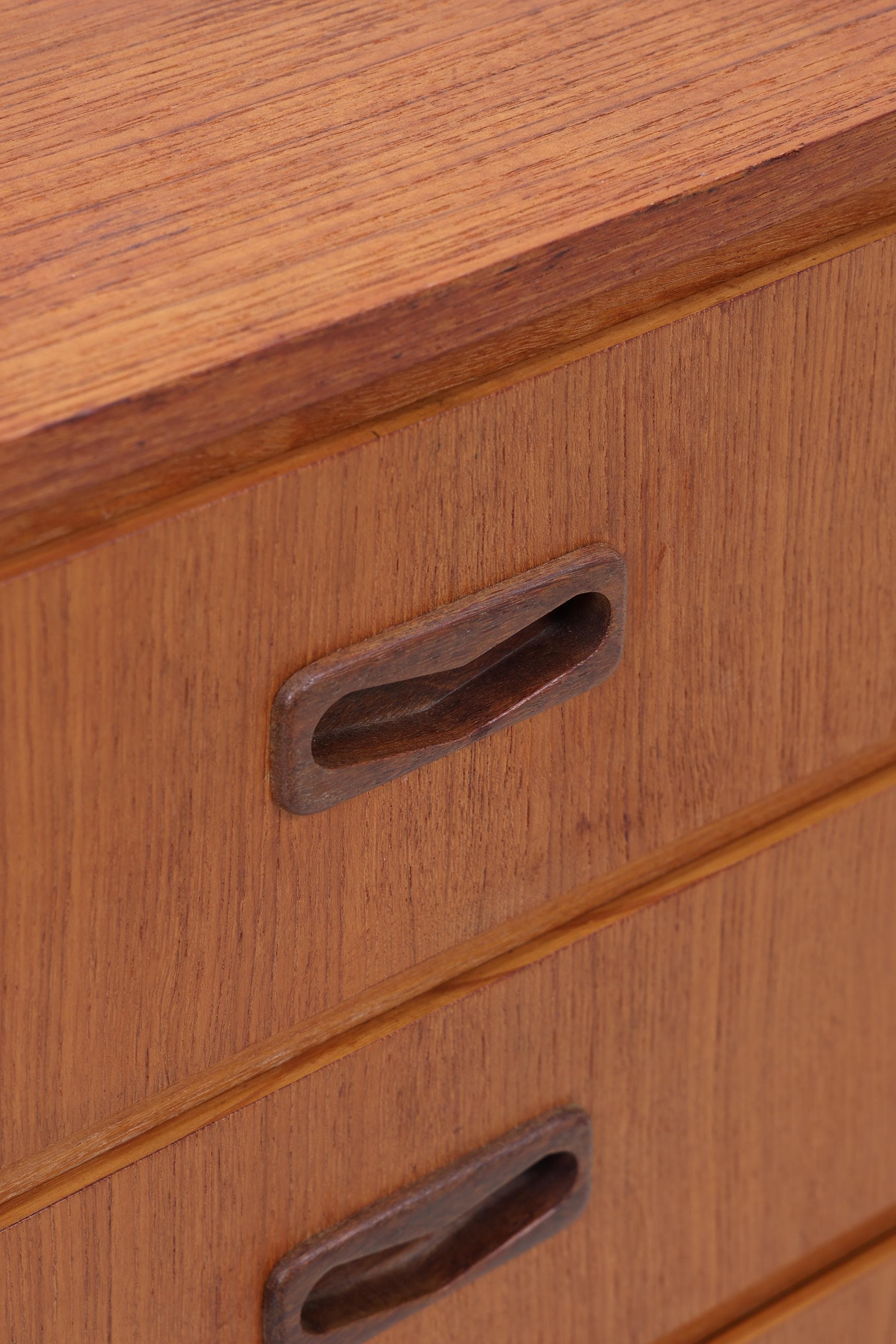 Vintage Teak Kommode | Mid-Century Schubladenkommode