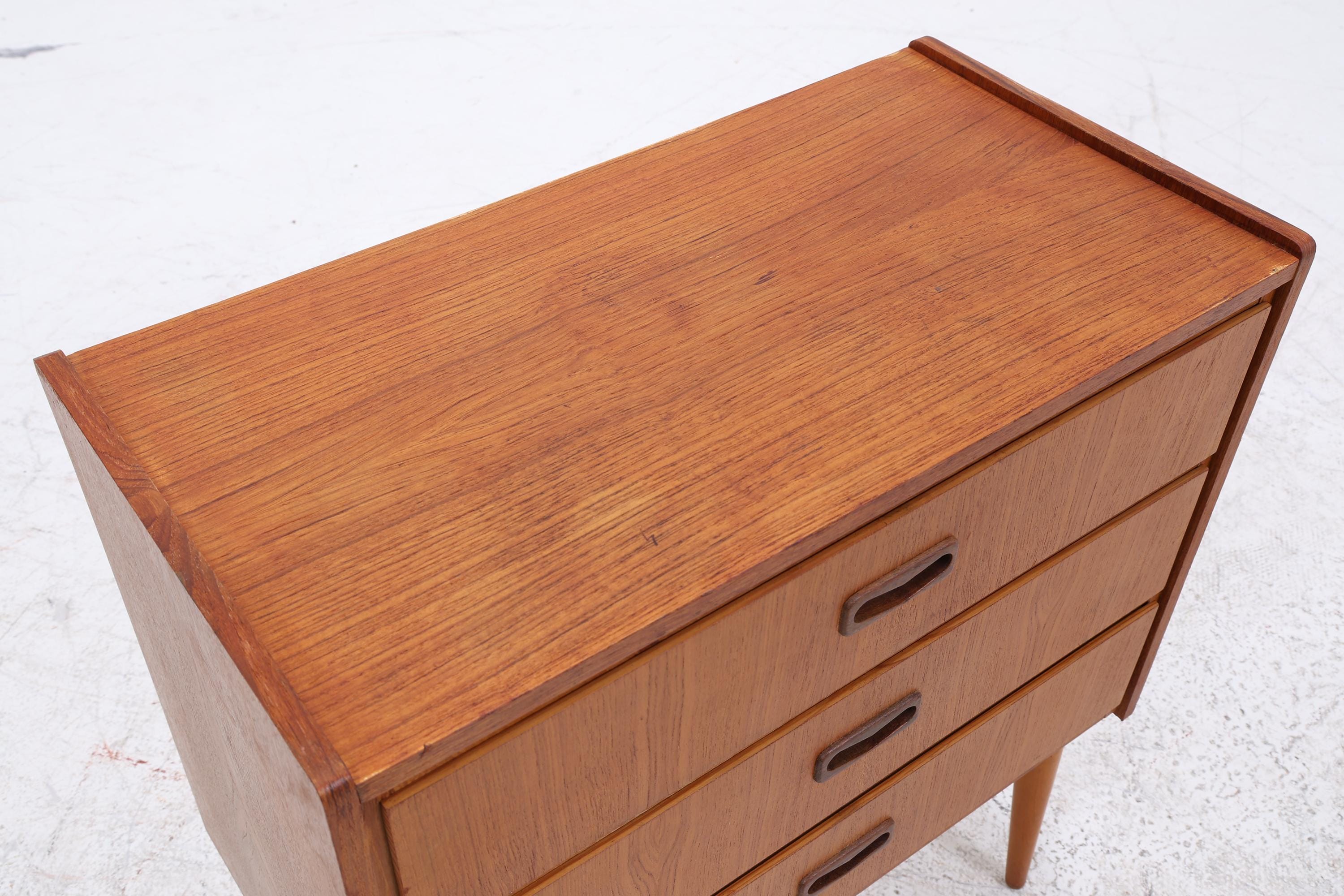 Vintage Teak Kommode | Mid-Century Schubladenkommode