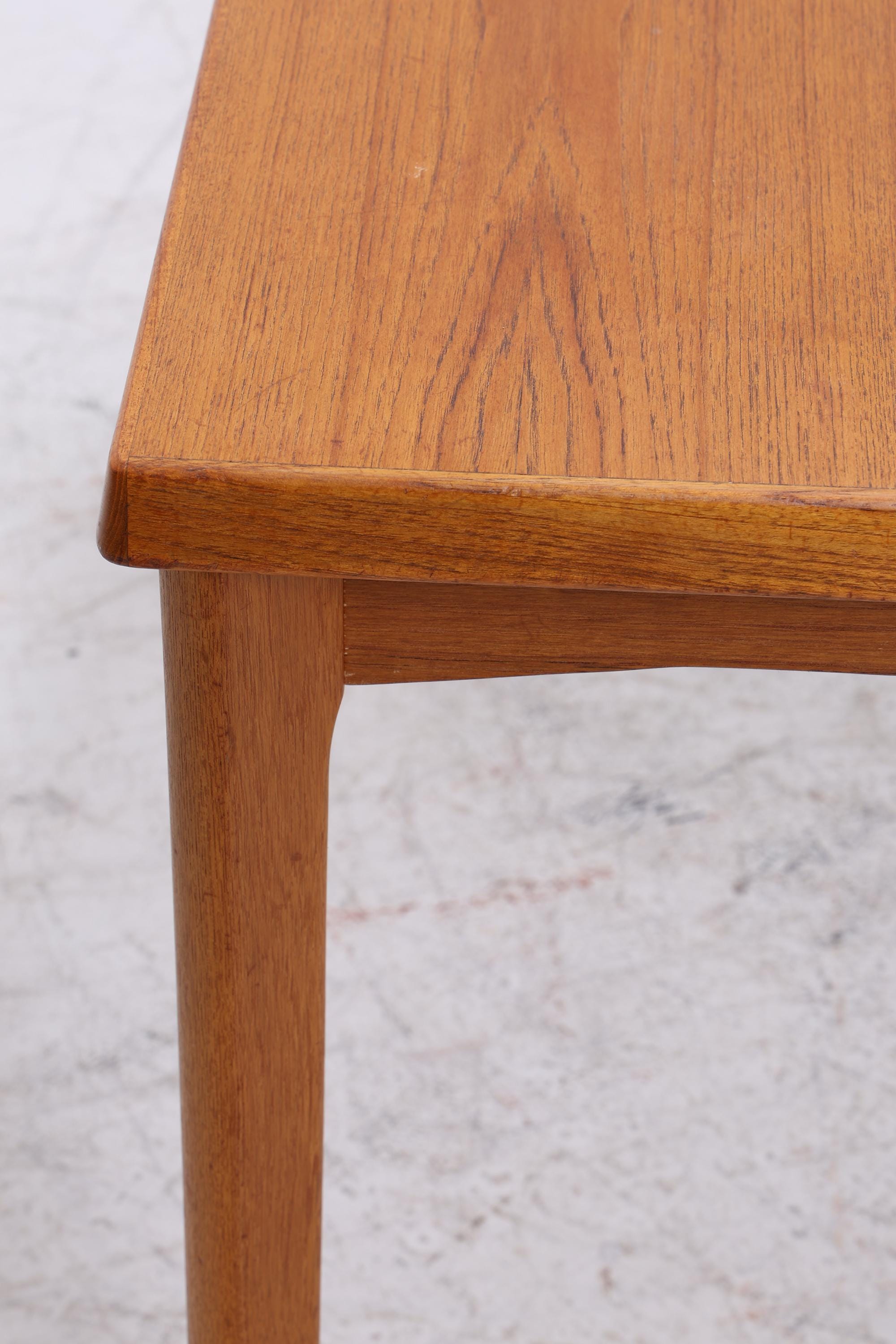 Vintage Teak Esstisch von Burchardt-Nielsen | Mid-Century Ausziehtisch Danish Design