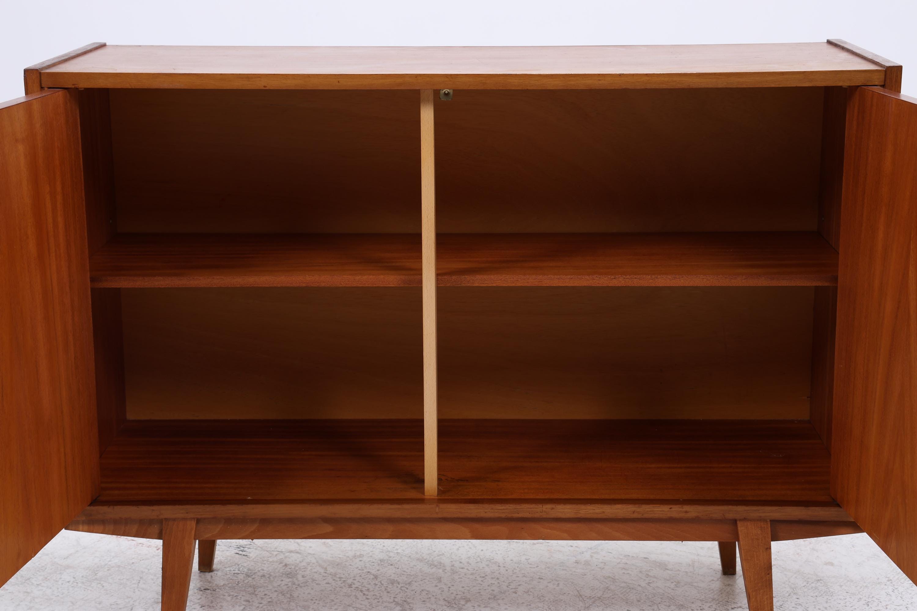 Vintage Kommode 60er | Mid Century Schrank | Retro Holz Aufbewahrung