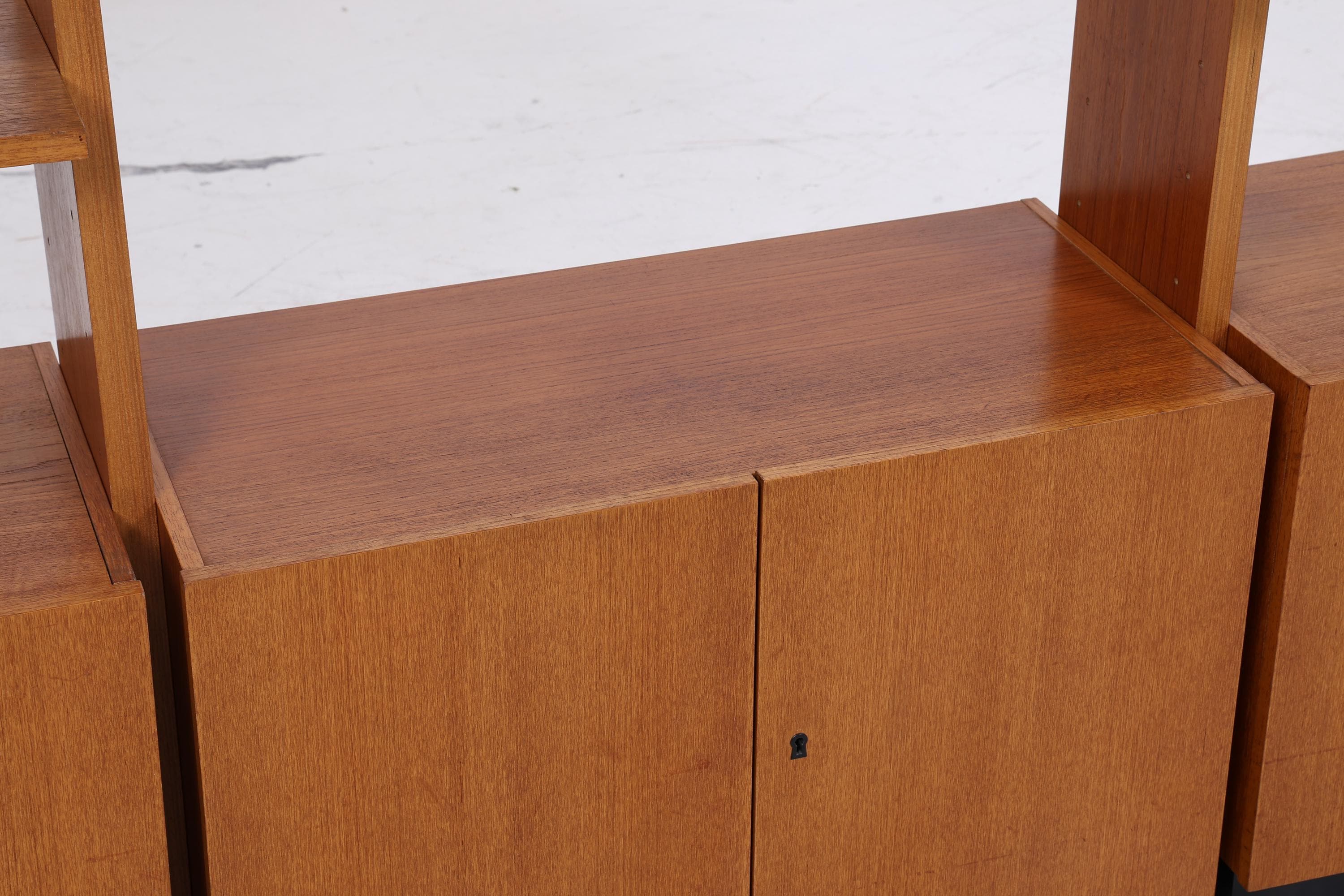 Vintage Wohnwand | Musterring Systemmöbel modular Mid Century Regal Schrankwand 60er Jahre