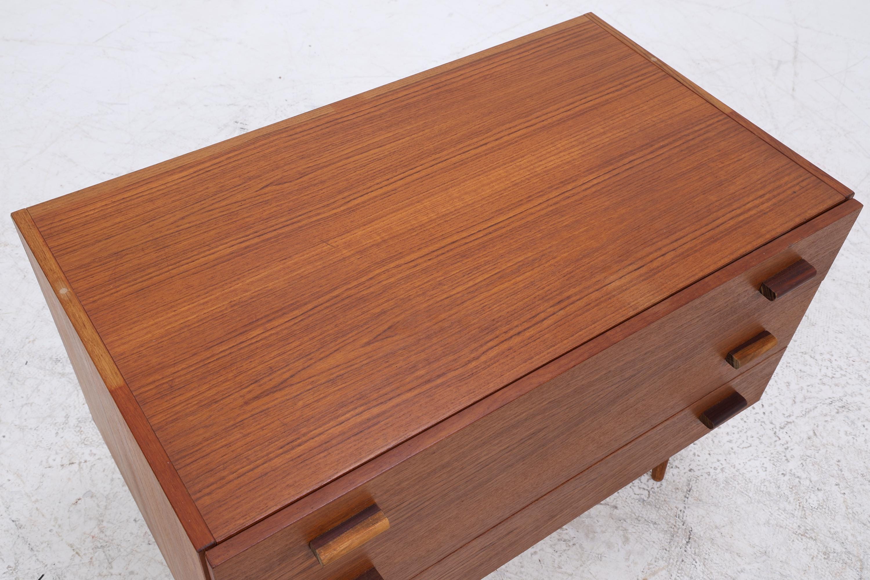 Vintage Teak Kommode | Mid-Century Schubladenkommode
