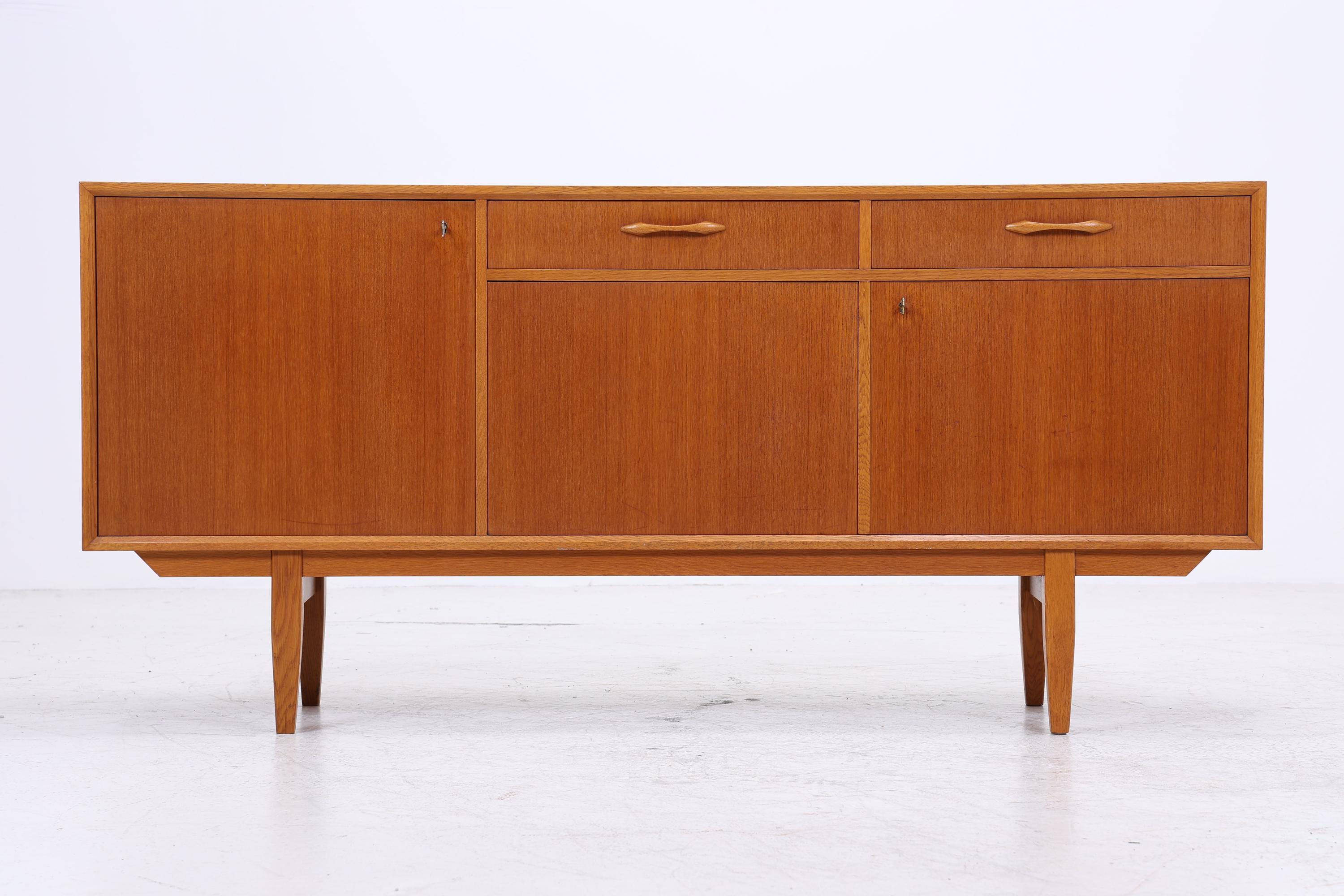 Vintage Teak Sideboard | Danish Design Mid Century Anrichte 1960er