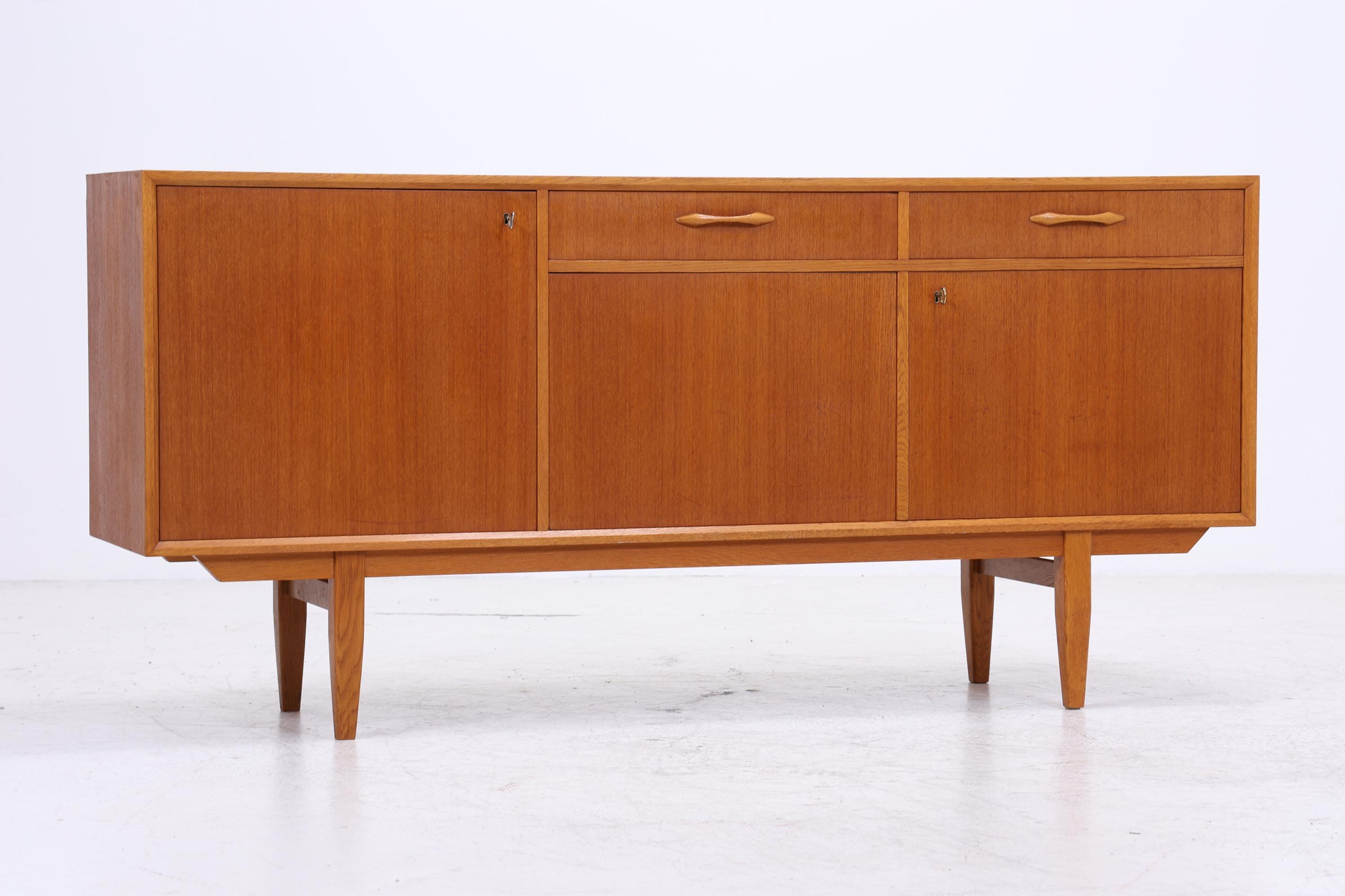 Vintage Teak Sideboard | Danish Design Mid Century Anrichte 1960er