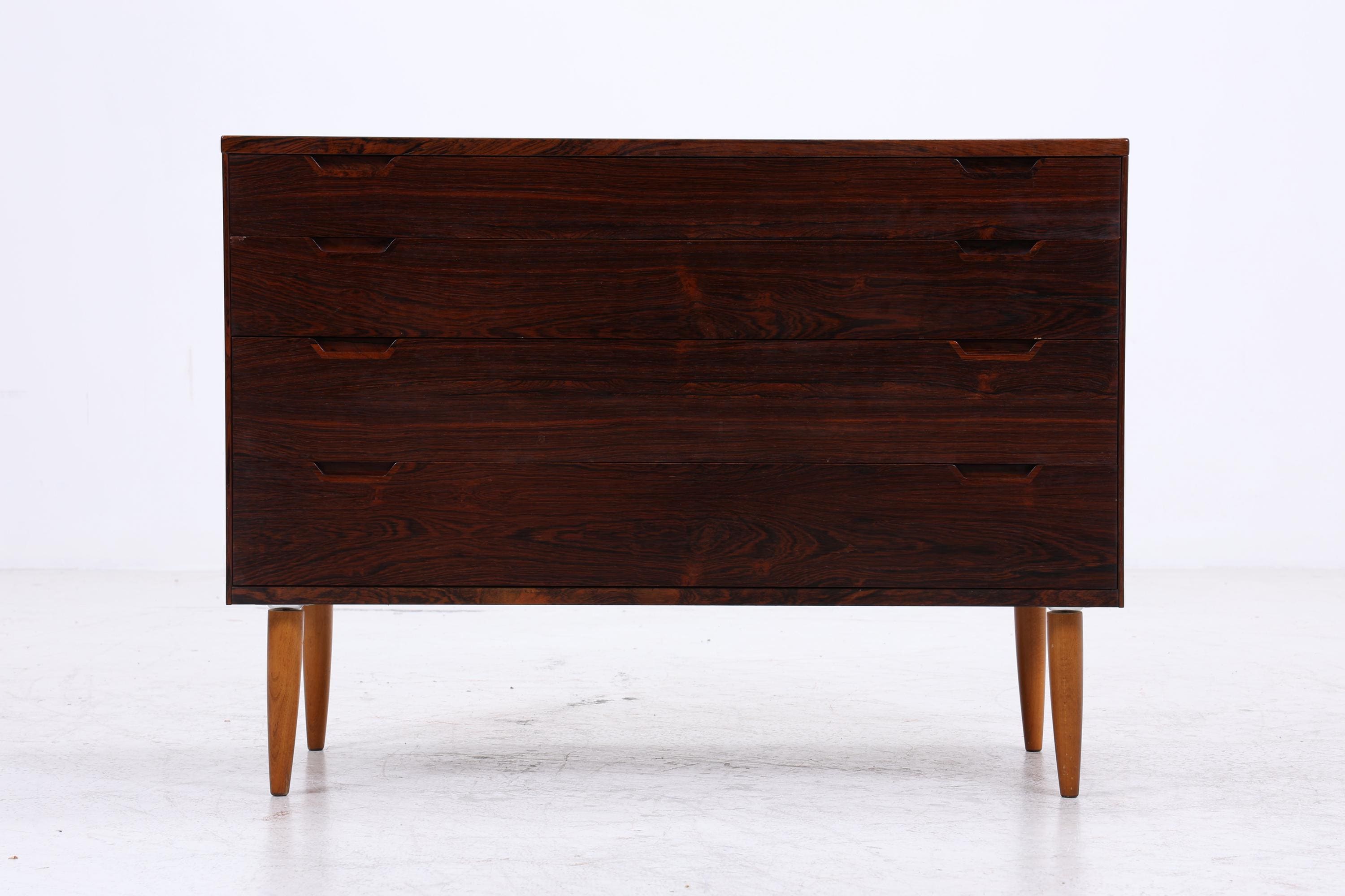 Vintage Palisander Kommode | Mid-Century Schubladen Kommode