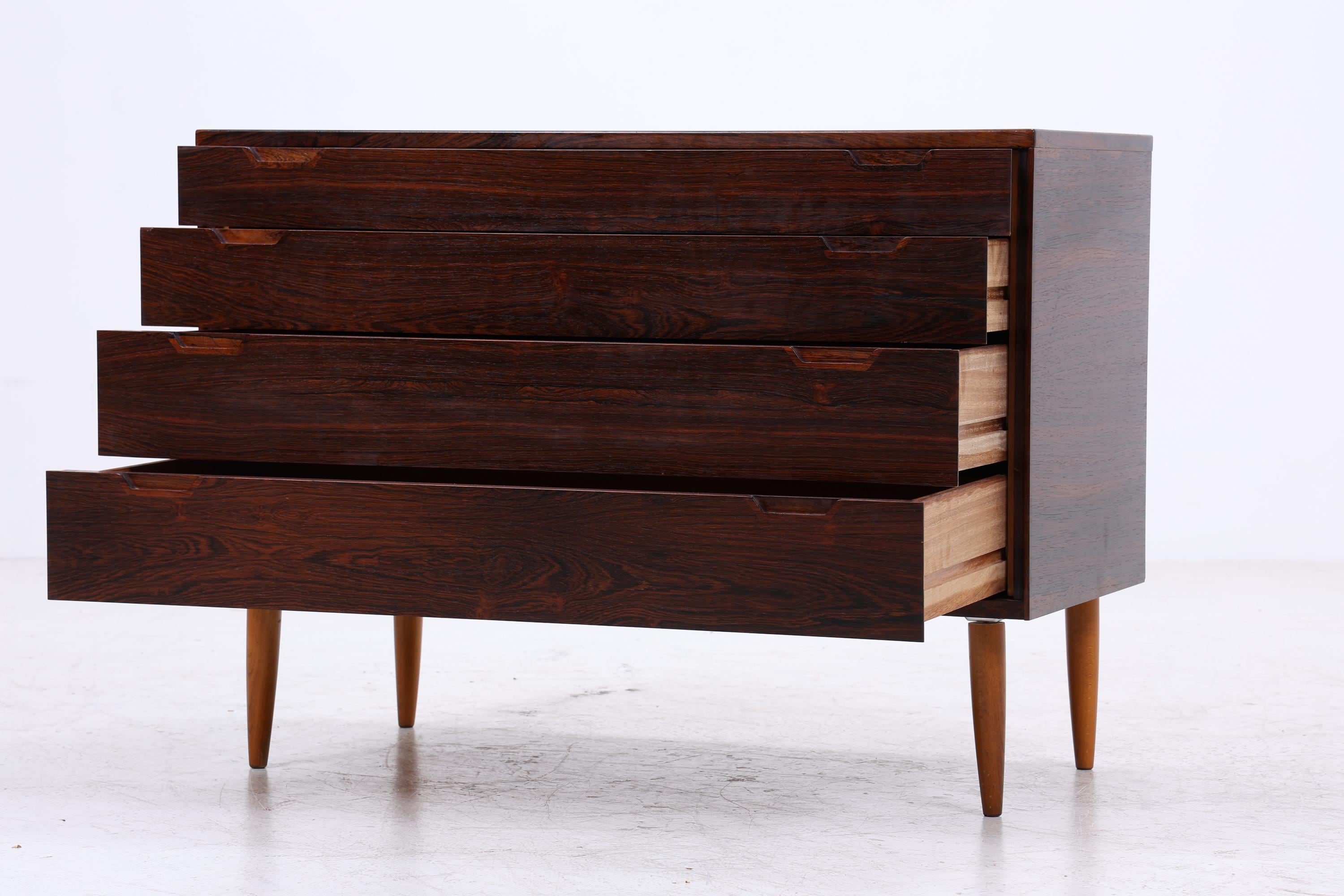 Vintage Palisander Kommode | Mid-Century Schubladen Kommode