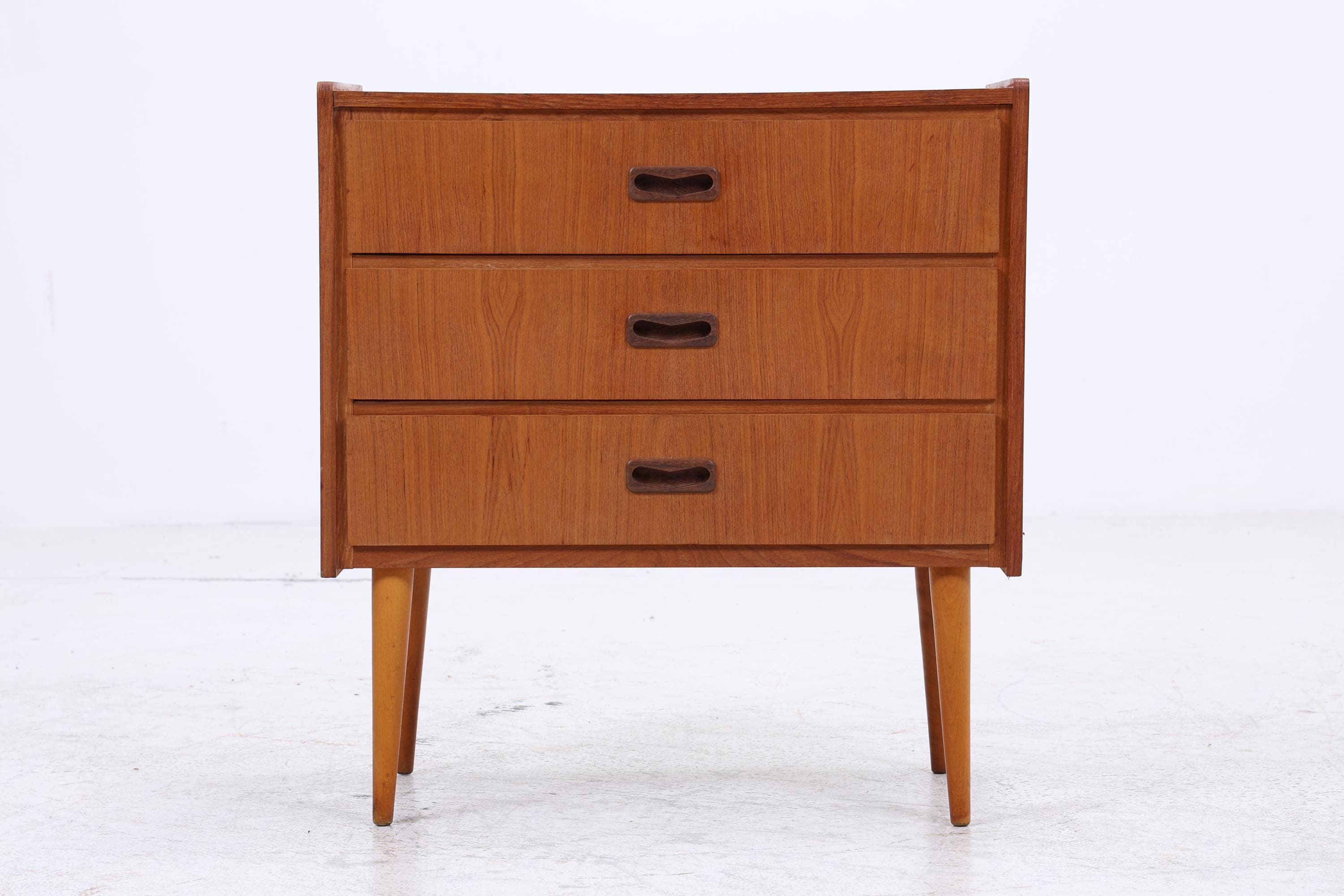Vintage Teak Kommode | Mid-Century Schubladenkommode