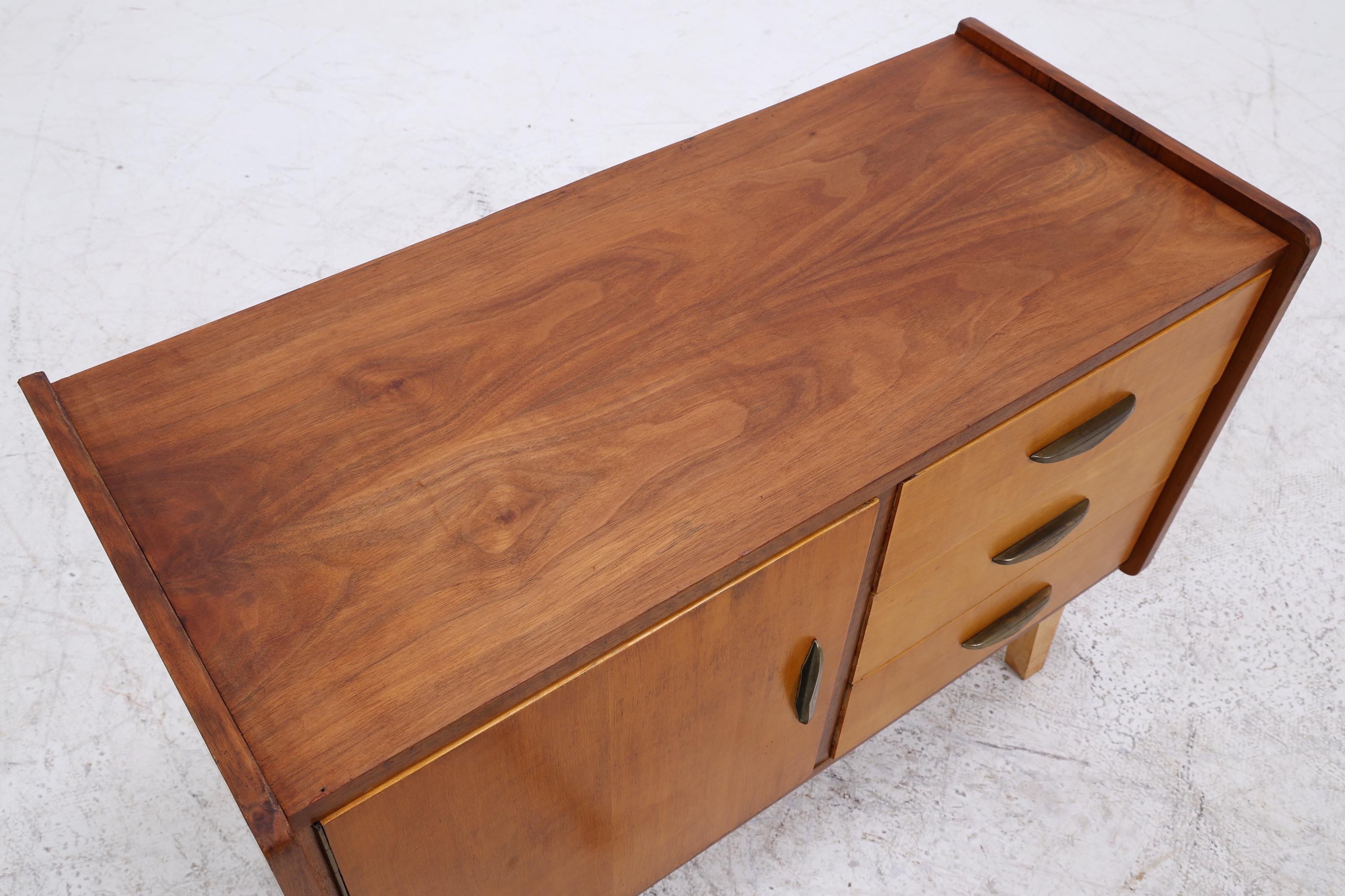 Wundervolle Vintage Kommode 60er | Mid Century Schrank | Retro Holz Aufbewahrung