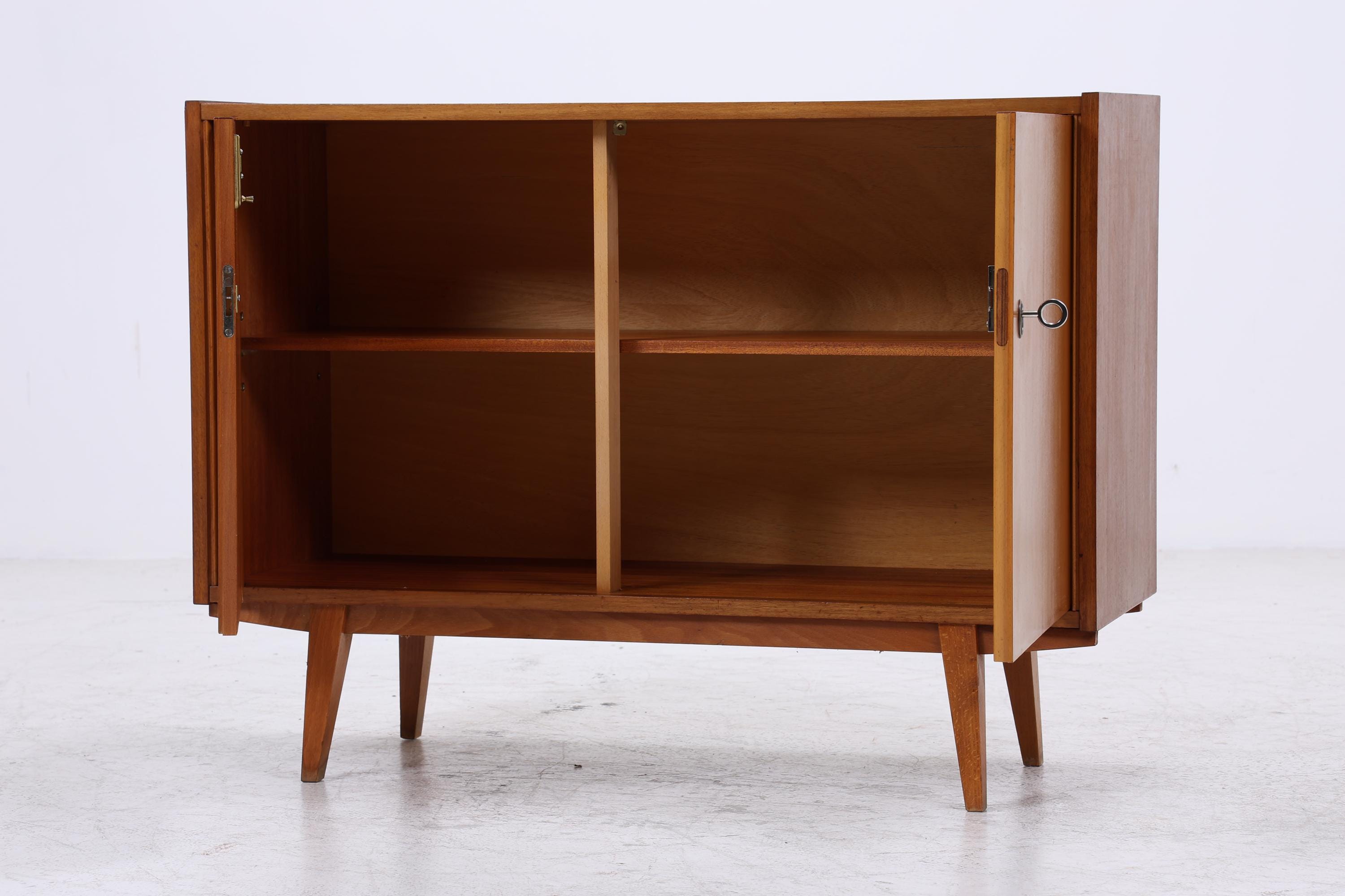 Vintage Kommode 60er | Mid Century Schrank | Retro Holz Aufbewahrung