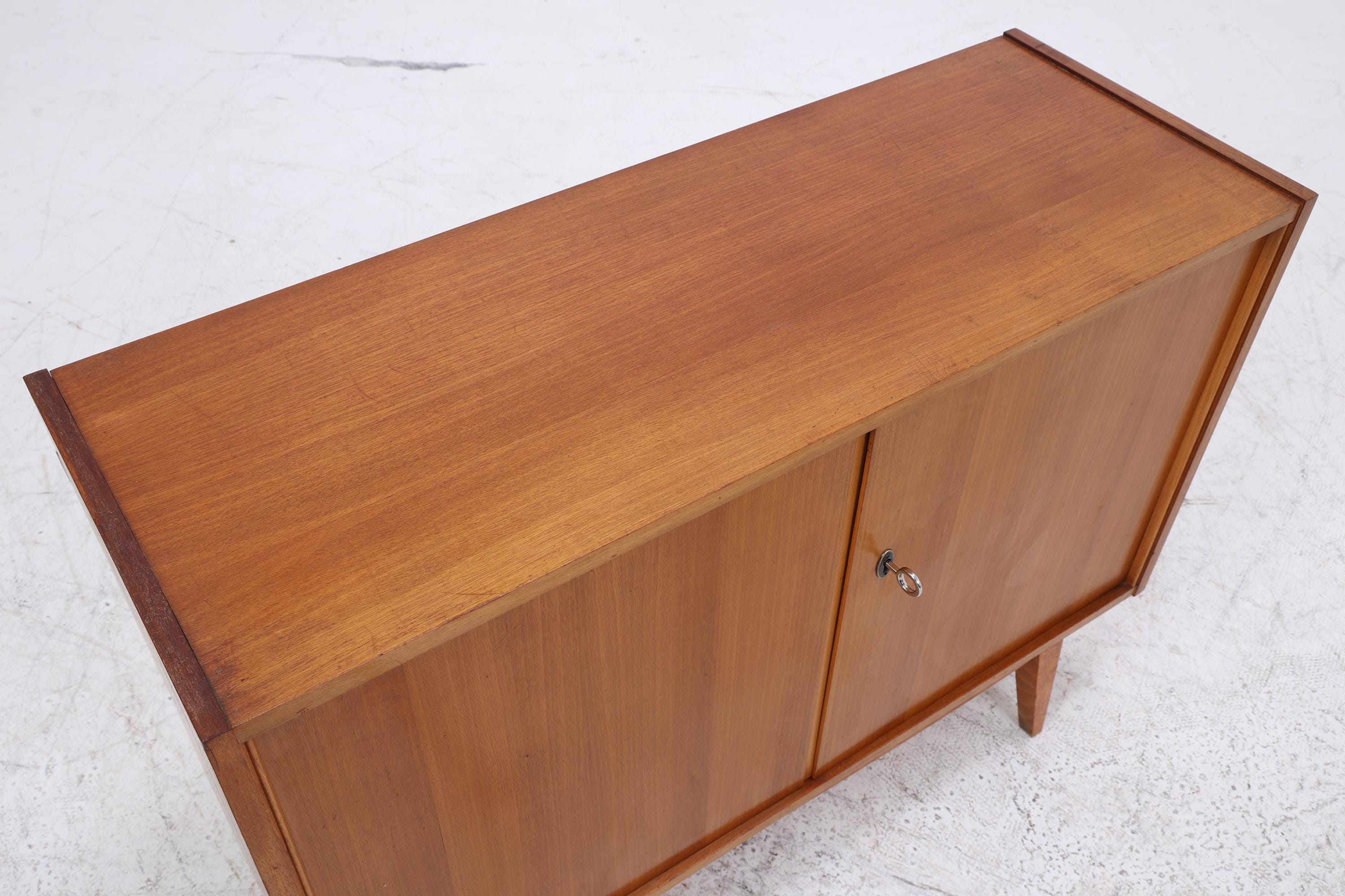 Vintage Kommode 60er | Mid Century Schrank | Retro Holz Aufbewahrung