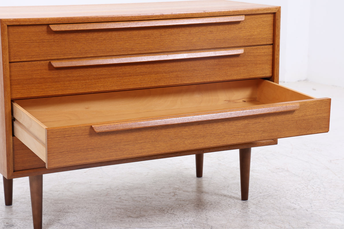 Vintage Teak Kommode | Mid Century | 4 Schubladen