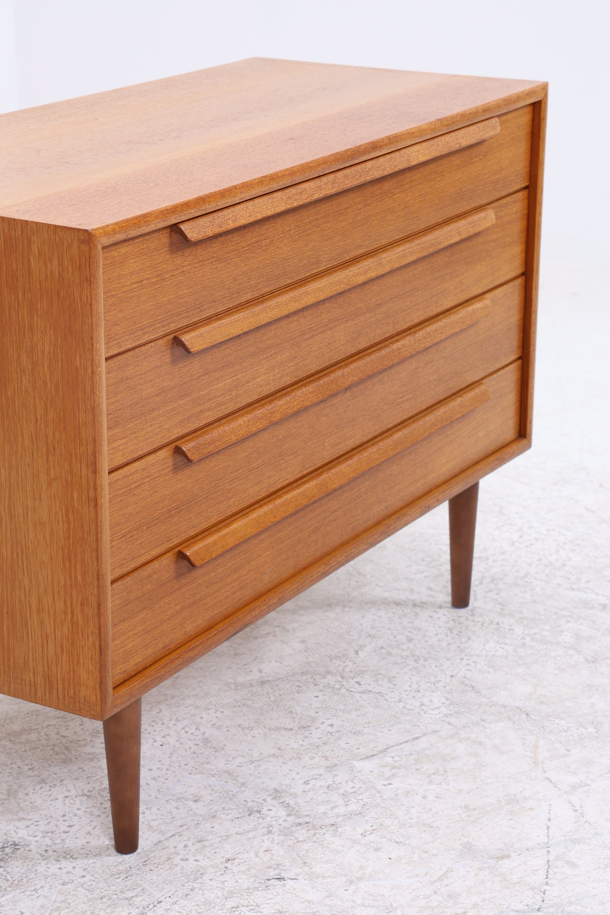 Vintage Teak Kommode | Mid Century | 4 Schubladen