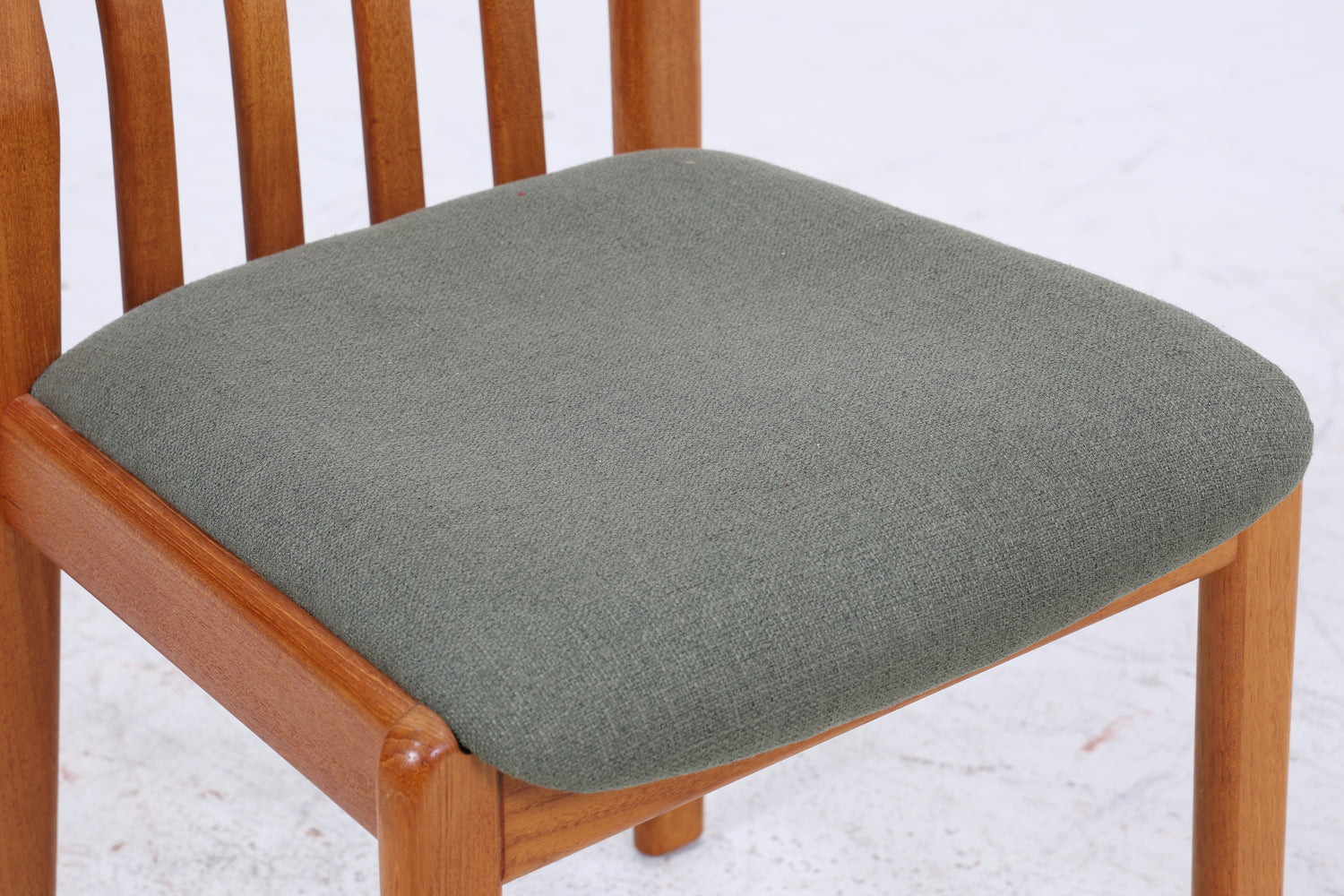 4er Set Vintage Teak Dyrlund Stühle aus den 60ern | Mid Century Küchen Stuhl Esszimmerstühle Vintage Retro