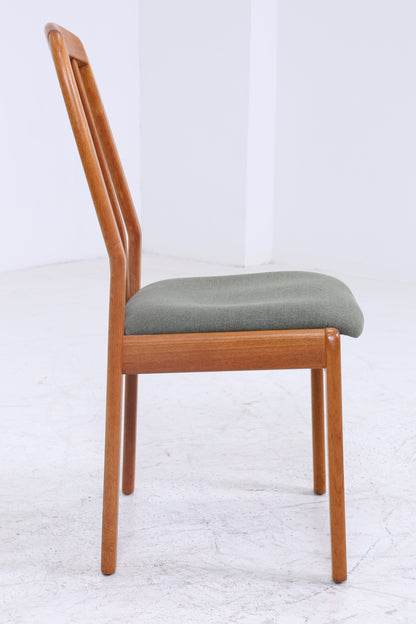 4er Set Vintage Teak Dyrlund Stühle aus den 60ern | Mid Century Küchen Stuhl Esszimmerstühle Vintage Retro