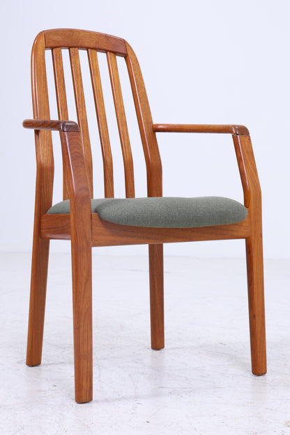 Vintage Teak Dyrlund Stuhl aus den 60ern| Mid Century Armlehnenstuhl 70er Jahre | Retro Küchenstuhl