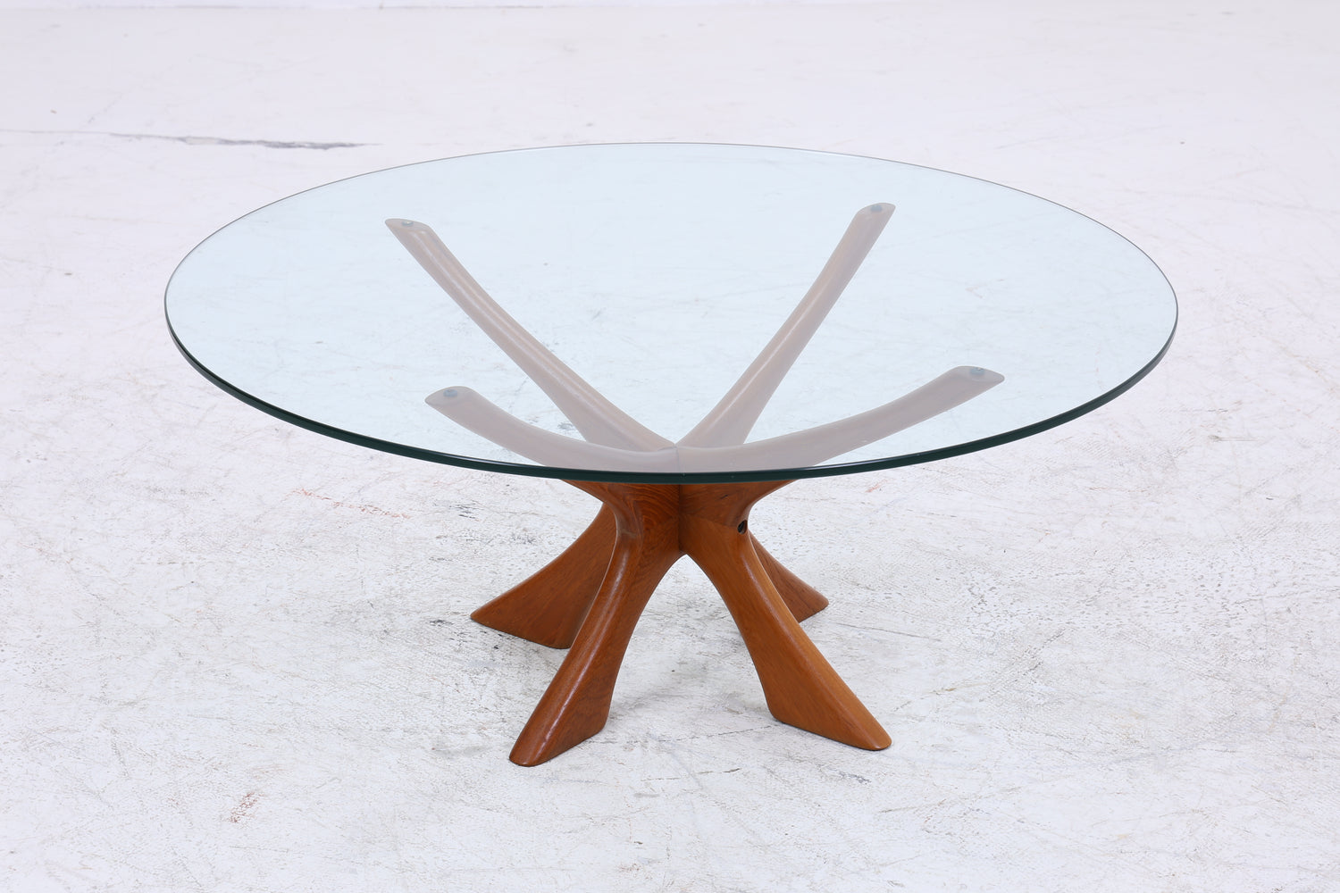 Vintage Teak Couchtisch T118 von Illum Wikkelso für Niels Eilersen | Mid Century Beistelltisch | Danish Design 60er Jahre