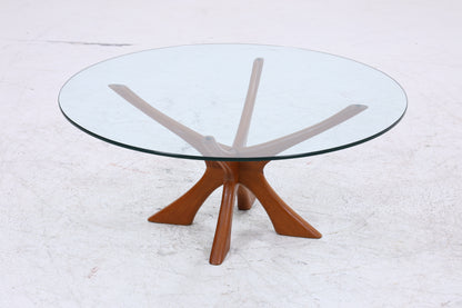 Vintage Teak Couchtisch T118 von Illum Wikkelso für Niels Eilersen | Mid Century Beistelltisch | Danish Design 60er Jahre