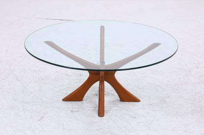 Vintage Teak Couchtisch T118 von Illum Wikkelso für Niels Eilersen | Mid Century Beistelltisch | Danish Design 60er Jahre