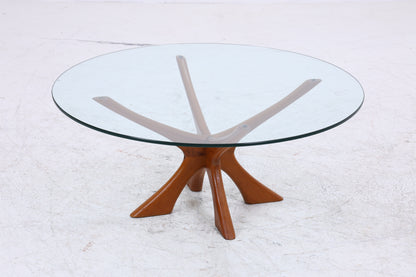 Vintage Teak Couchtisch T118 von Illum Wikkelso für Niels Eilersen | Mid Century Beistelltisch | Danish Design 60er Jahre
