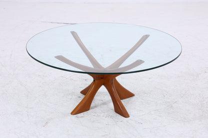 Vintage Teak Couchtisch T118 von Illum Wikkelso für Niels Eilersen | Mid Century Beistelltisch | Danish Design 60er Jahre