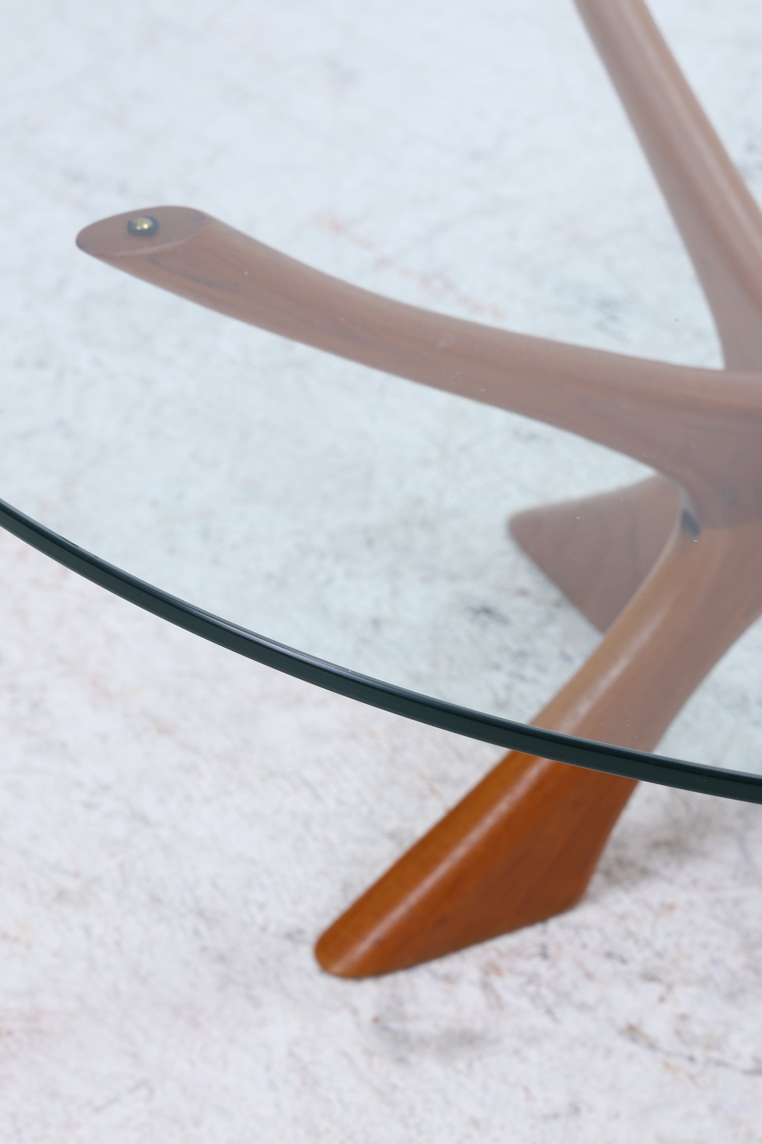 Vintage Teak Couchtisch T118 von Illum Wikkelso für Niels Eilersen | Mid Century Beistelltisch | Danish Design 60er Jahre