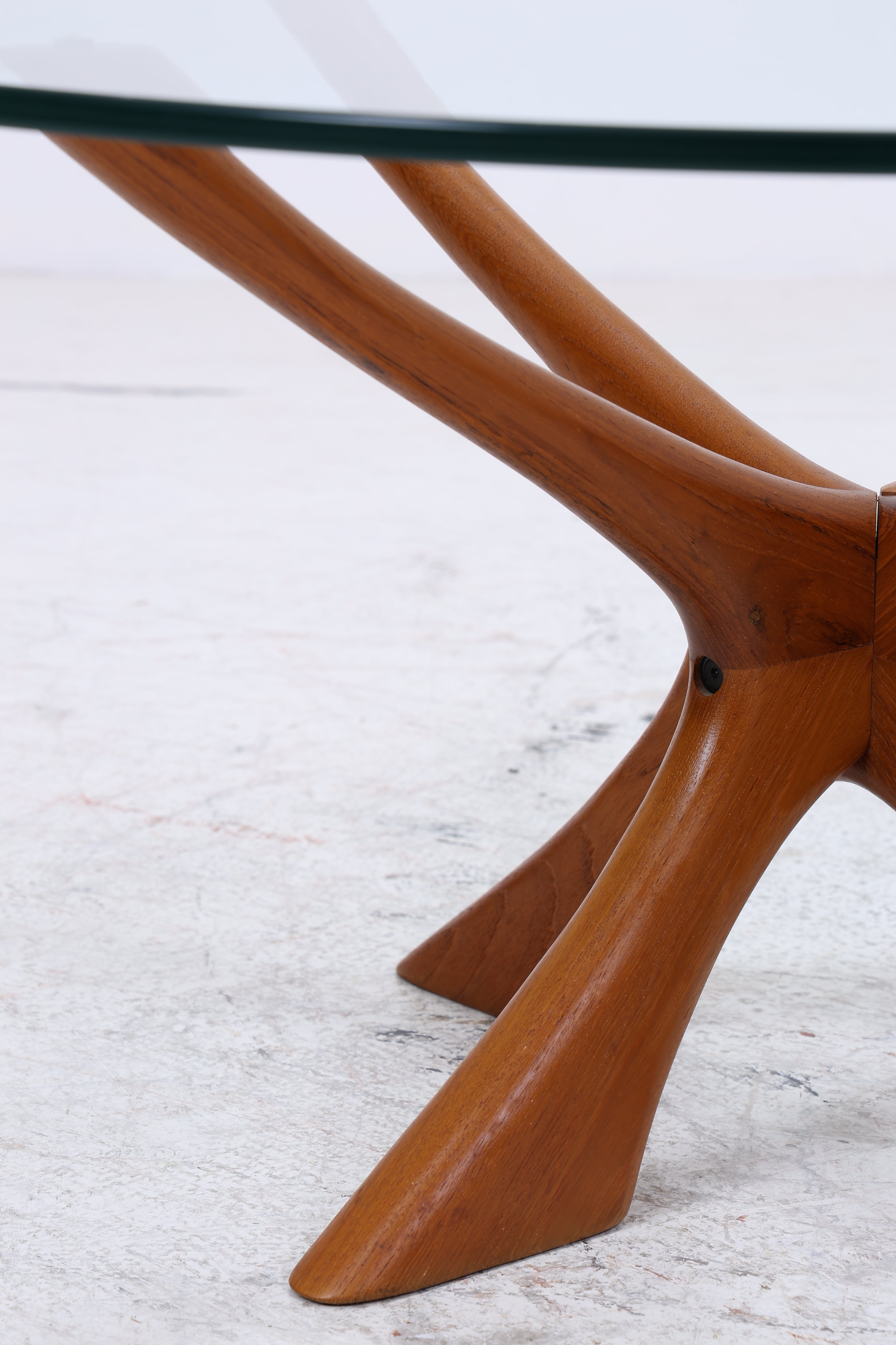 Vintage Teak Couchtisch T118 von Illum Wikkelso für Niels Eilersen | Mid Century Beistelltisch | Danish Design 60er Jahre