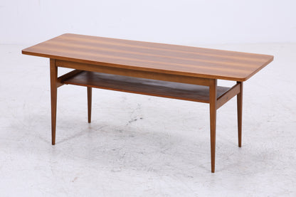 Vintage Couchtisch Holz | 50er 60er Jahre Coffee Table | Mid Century Tisch | Retro Wohnzimmertisch
