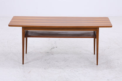 Vintage Couchtisch Holz | 50er 60er Jahre Coffee Table | Mid Century Tisch | Retro Wohnzimmertisch
